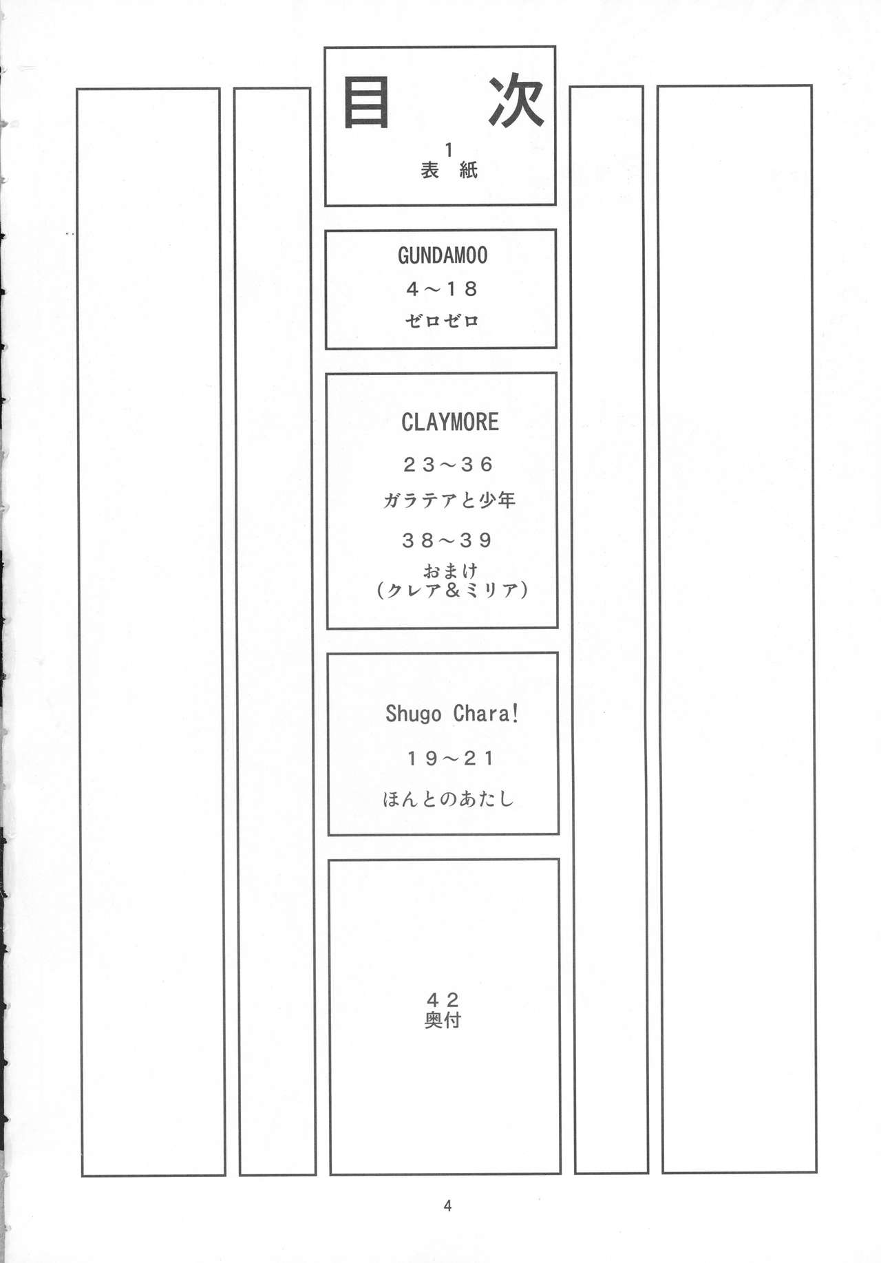 (C73) [Obsidian Order (Shoda Norihiro)] Zero Tama! (Various) page 4 full