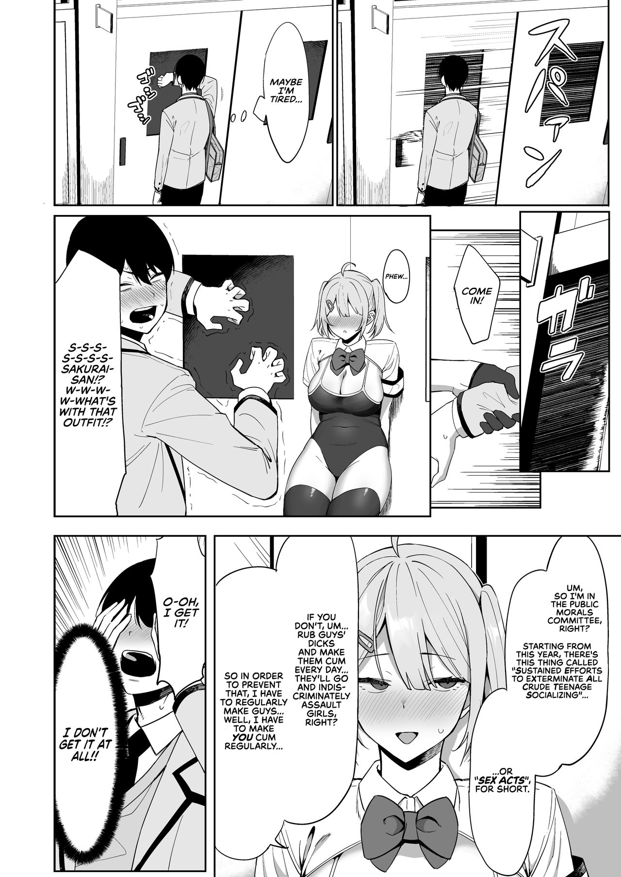 [Ikihaji Hummingbird (Amano Don)] Fuuki Iin to Fuuzoku Katsudou | SEX ACTS with a Member of the Public Moral Committee [English] [RedLantern] page 13 full