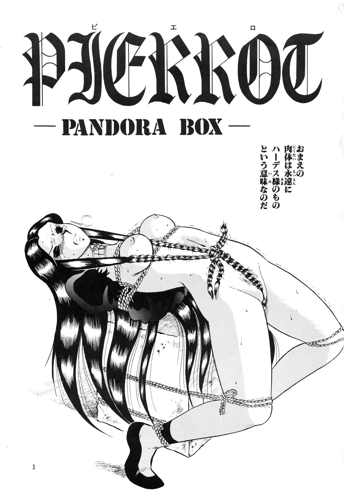 (C39) [Cross Fight!! (Gattai Soutou)] PIERROT -PANDRA BOX- (Saint Seiya) page 3 full