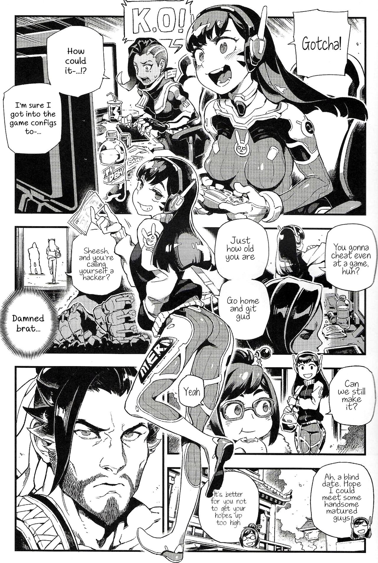 (FF30) [Bear Hand (Fishine, Ireading)] OVERTIME!! OVERWATCH FANBOOK VOL. 2 (Overwatch) [English] [atomicpuppy] page 4 full