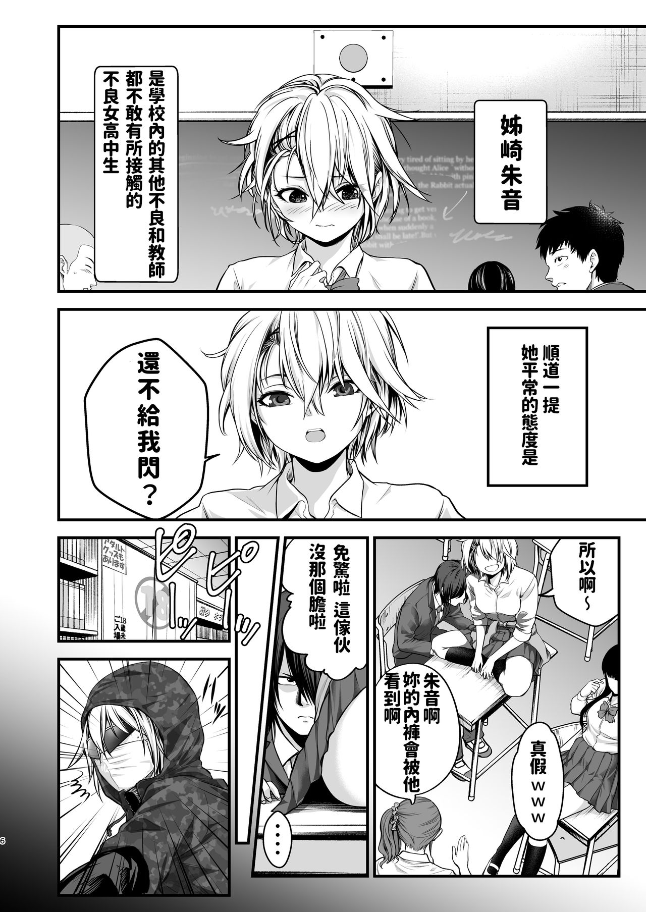 [Dam Koubou (Kuroadam)] Yankee Musume ni H na Choukyou Shite Mita [Chinese] [Digital] page 6 full