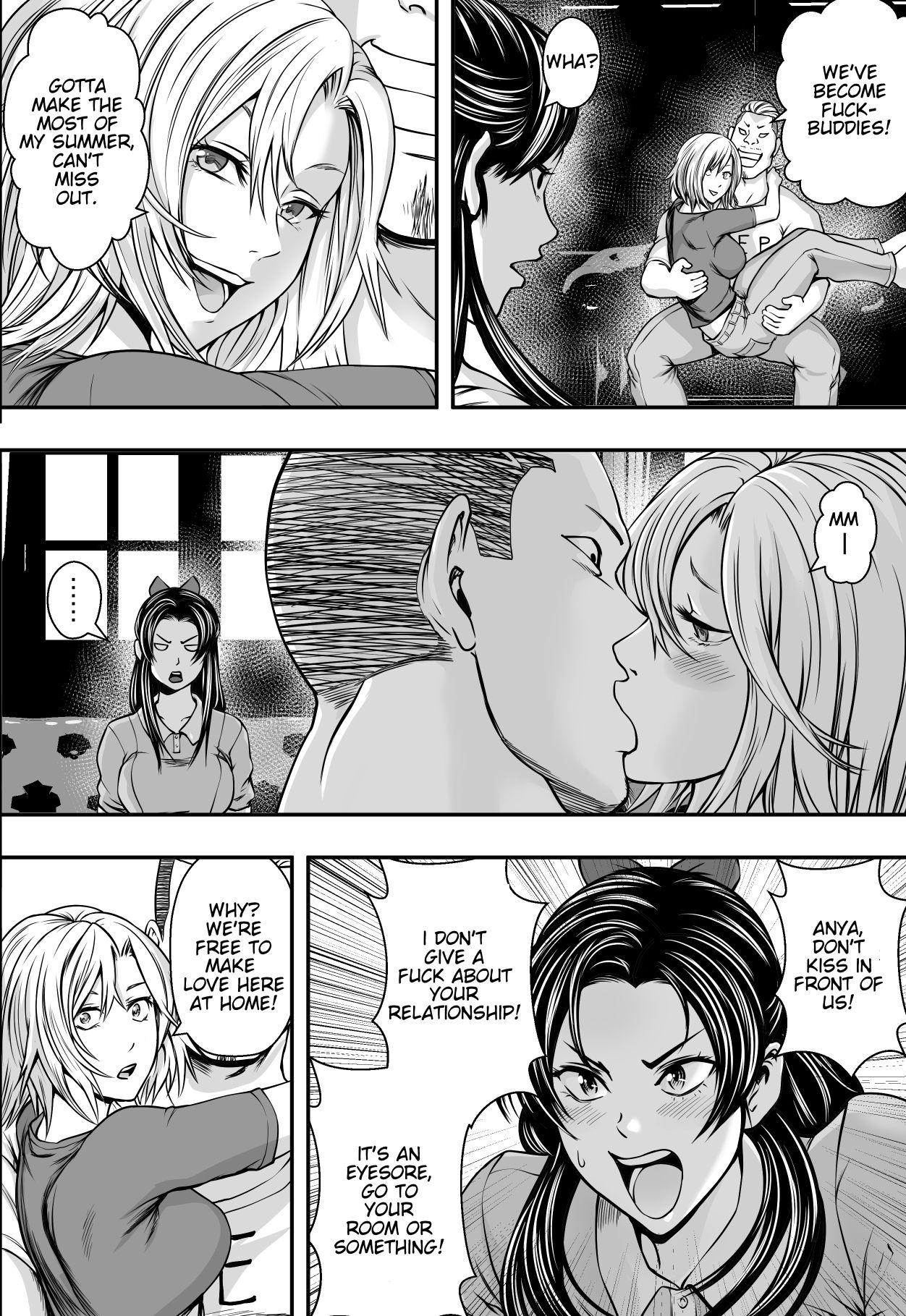 [Freedom Prophet] Harem Love Come VS Yarichin DQN [English] page 15 full