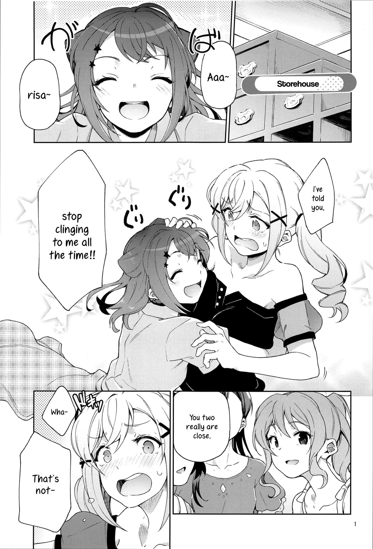 (C94) [Gokusaishiki (Aya Shachou)] Jealousy All Night (BanG Dream!) [English] page 2 full