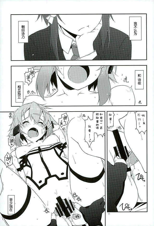 (SC2016 Winter) [Angyadow (Shikei)] Break off (Sword Art Online) [Chinese] page 8 full