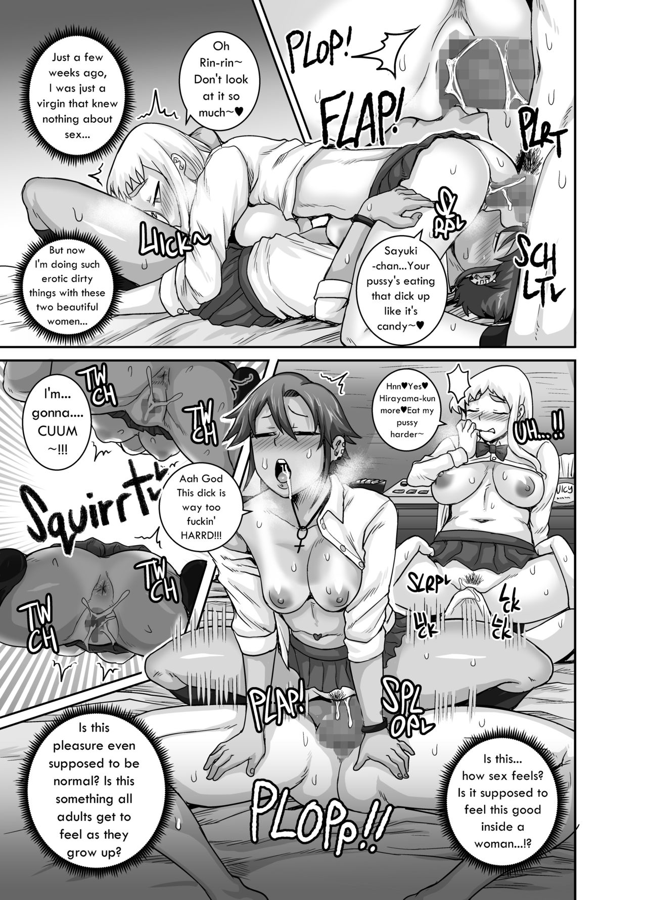 [Juicebox Koujou (Juna Juna Juice)] Hungry Single Mothers ~Ochinpo Oogui Kaa-san-tachi ni Taberareru Ore~ [English] page 40 full