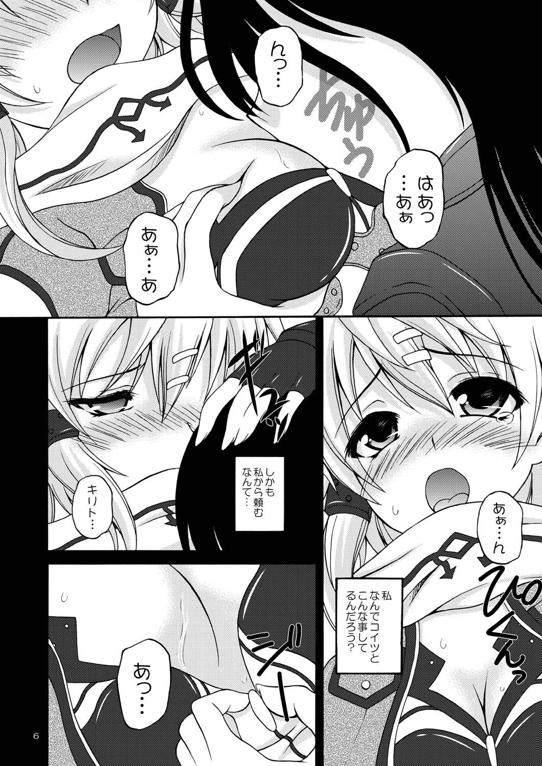 [RED RIBBON REVENGER (Makoushi)] Confession (Sword Art Online) [Digital] page 6 full