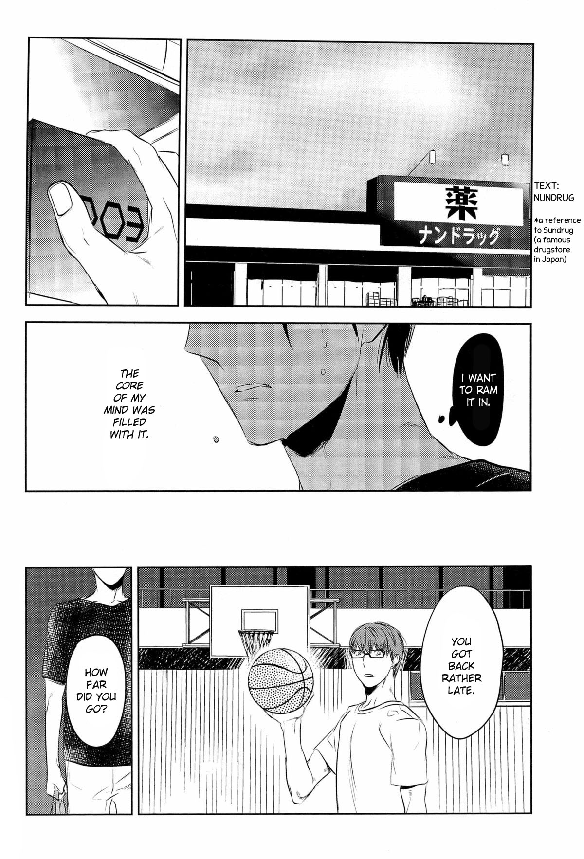 (COMIC1☆7) [No.21 (Psyche)] In the Hole (Kuroko no Basuke) [English] [yefione] page 22 full