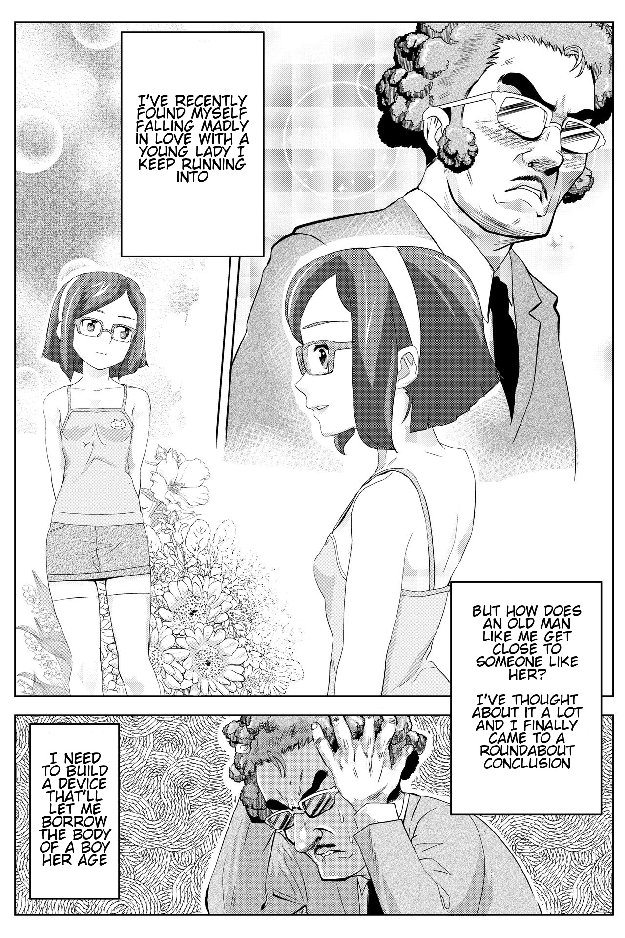 [yoyokkun] Sei-kun no Karada o Nottotta Ossan ni XX Sareru China-chan | The old man who Stole Sei's body to have his way with China-chan (Gundam Build Fighters) [English] page 2 full