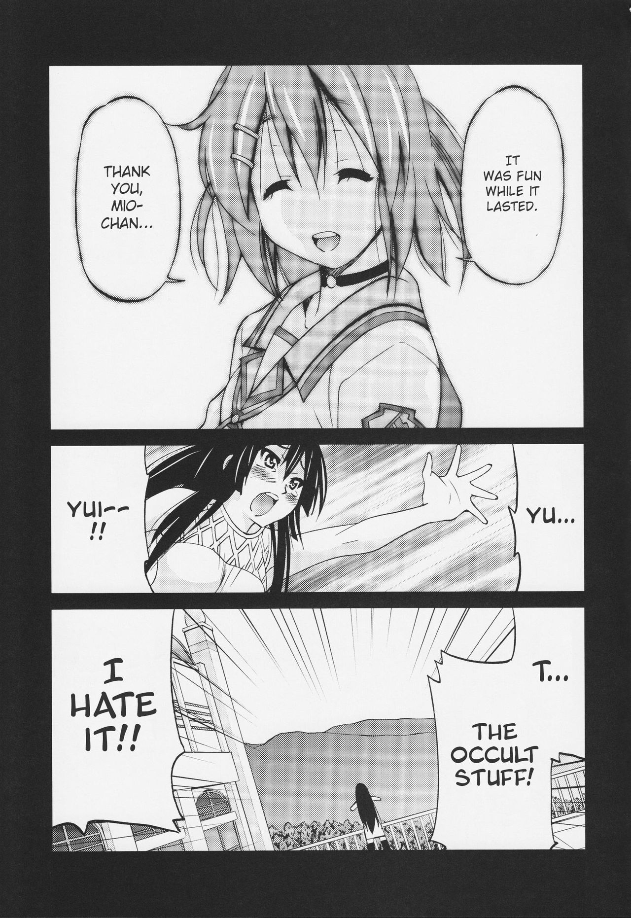 (C78) [Ponyfarm (Inoue Yoshihisa)] PONY-ON!!! Hora Onee-chan Tonnyan da yo ♪ (K-ON!) [English] [CrowKarasu] page 16 full