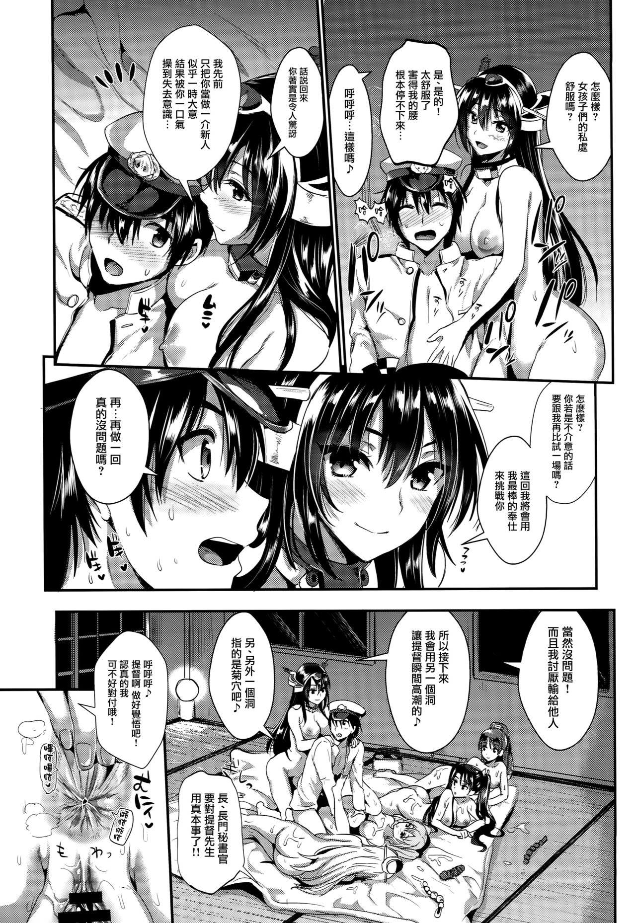 (C90) [YURIRU-RARIKA (Kojima Saya, Lazu)] Kanmusu Houshi (Kantai Collection -KanColle-) [Chinese] [無邪気漢化組] page 29 full