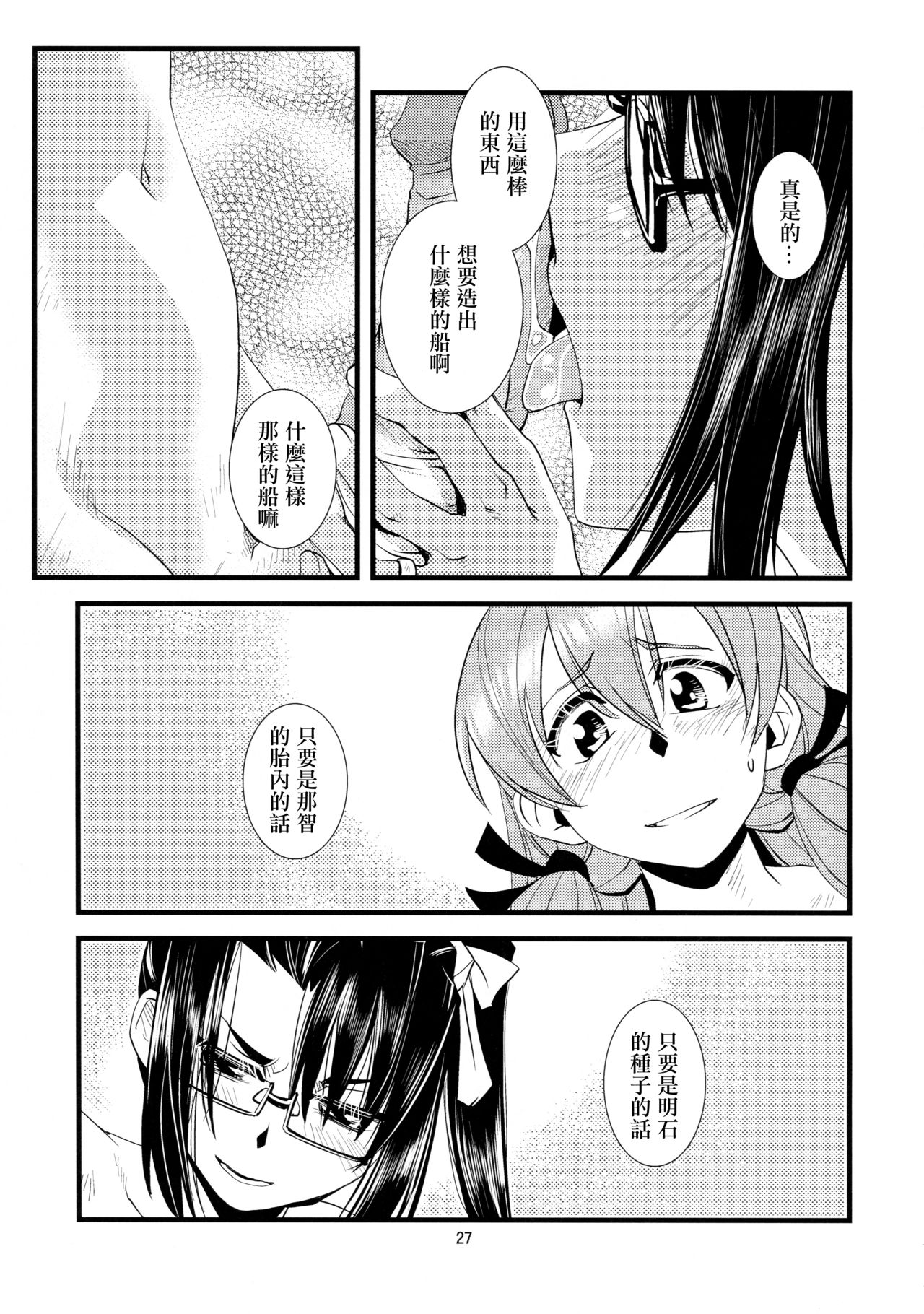 (C90) [Kamotama Shuzou (Kamotama)] Gokoku Houjou (Kantai Collection -KanColle-) [Chinese] [沒有漢化] page 29 full