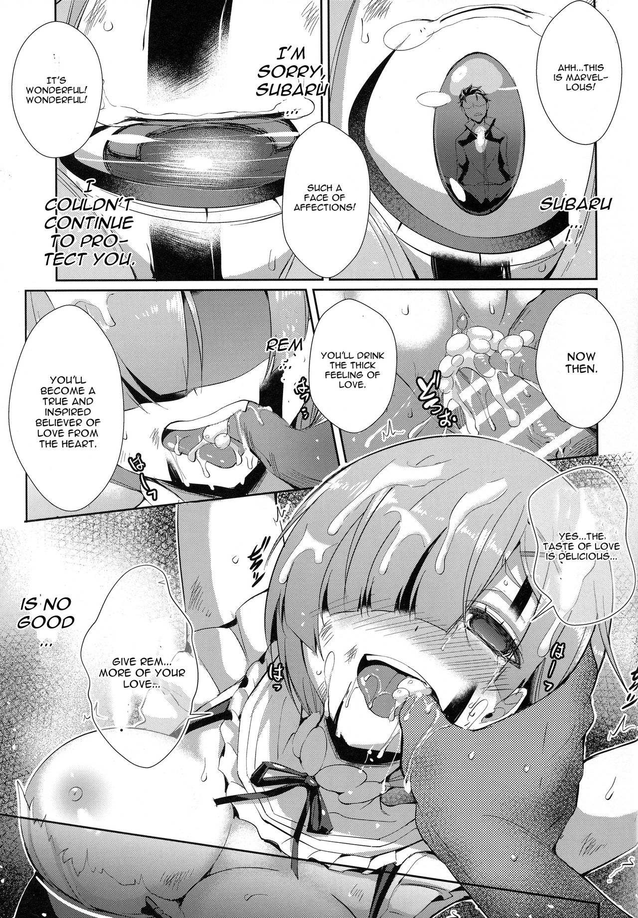 (C91) [Once Only (Nekoi Hikaru)] Rem Kara (Re:Zero kara Hajimeru Isekai Seikatsu) [English] [CGrascal] page 18 full