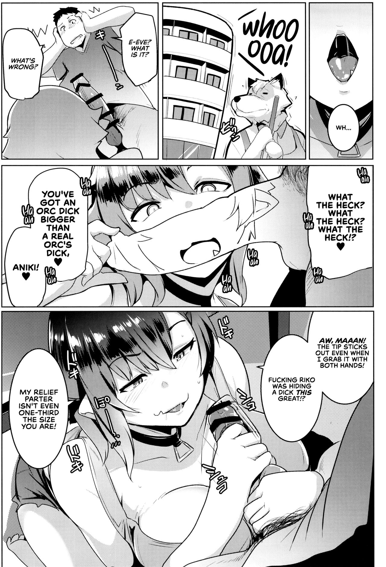 [Hitsuji Kikaku (Muneshiro)] Imouto wa Mesu Orc 2 | My Little Sister is a Female Orc 2 [English] [RedLantern] page 16 full