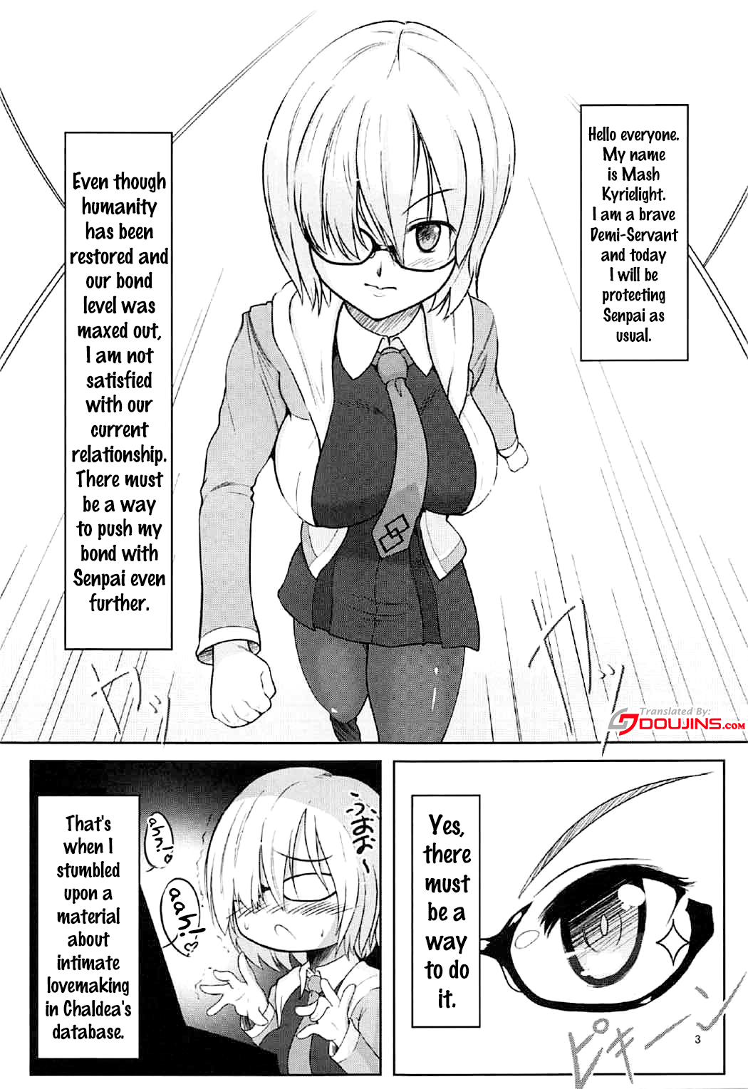 (C92) [LeimkissA (Nekohane Ryou)] Kizuna up to up Mash!! (Fate/Grand Order) [English] {doujins.com} page 2 full