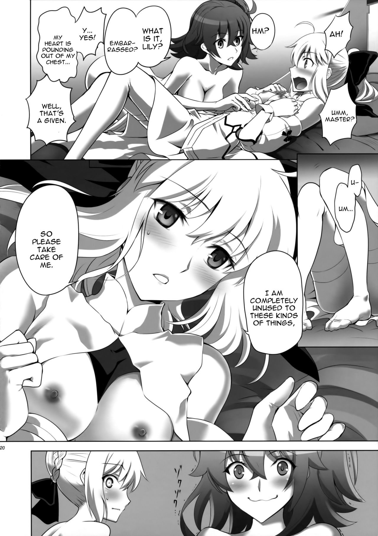 [CRAZY CLOVER CLUB (Kuroha Nue)] T*MOON COMPLEX GO 05 [Red] (Fate/Grand Order) [English] [constantly] page 19 full