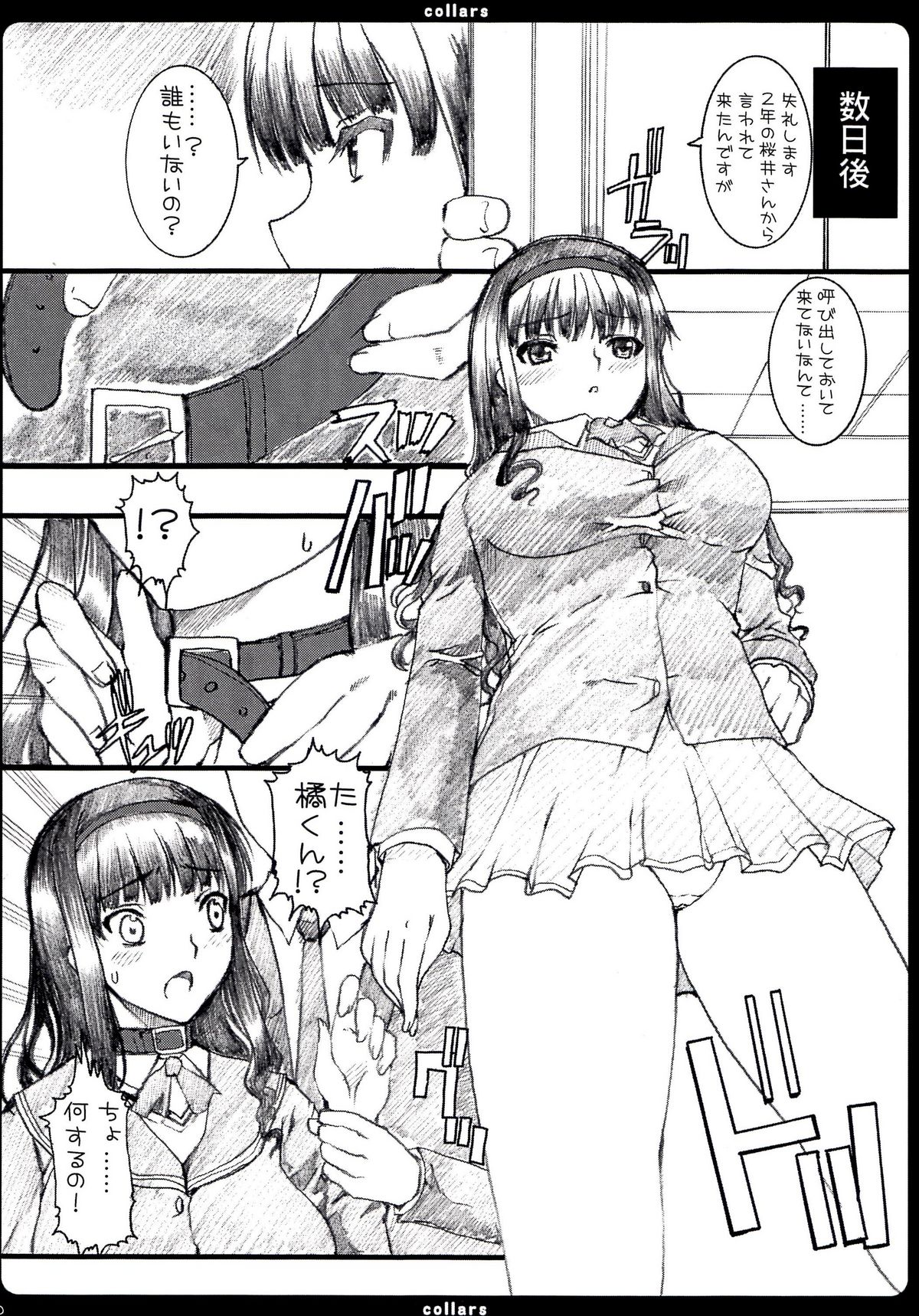 (COMIC1☆3) [Neko to Hato (Hatoya Mameshichi)] collars ~Tachibana Junichi no Gyakushuu~ (Amagami) page 9 full