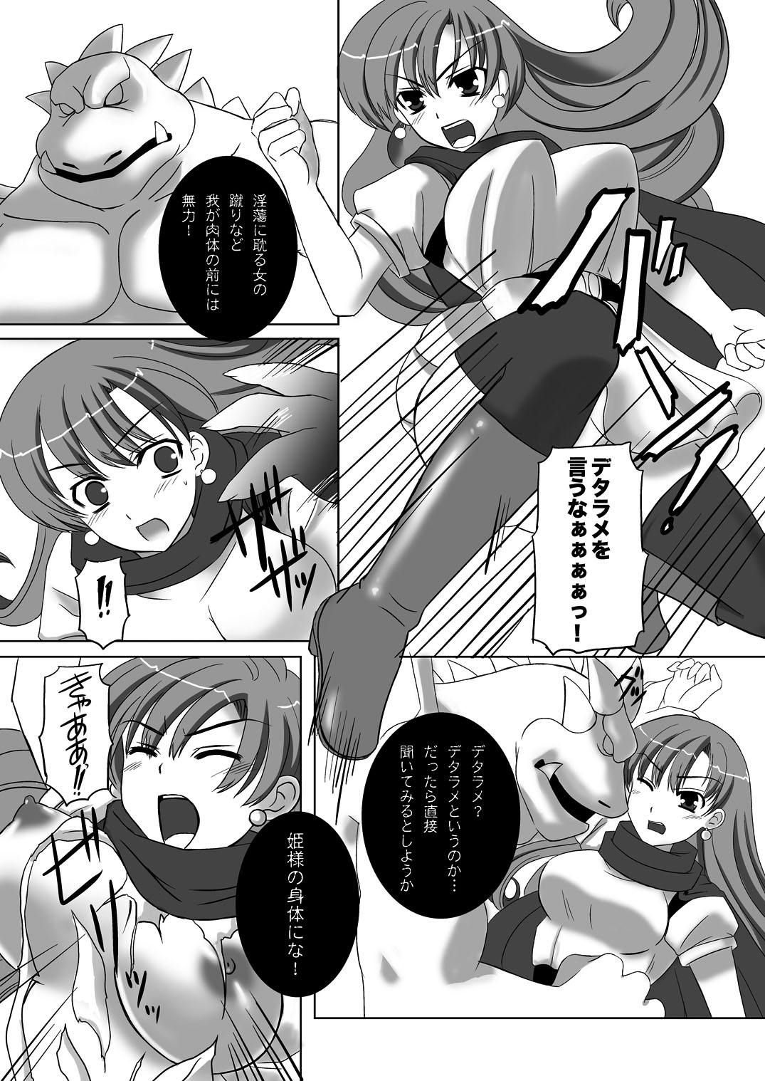 (C75) [Chococornet (Tenro Aya)] Haramasareshi Himegimi (Dragon Quest IV) page 10 full