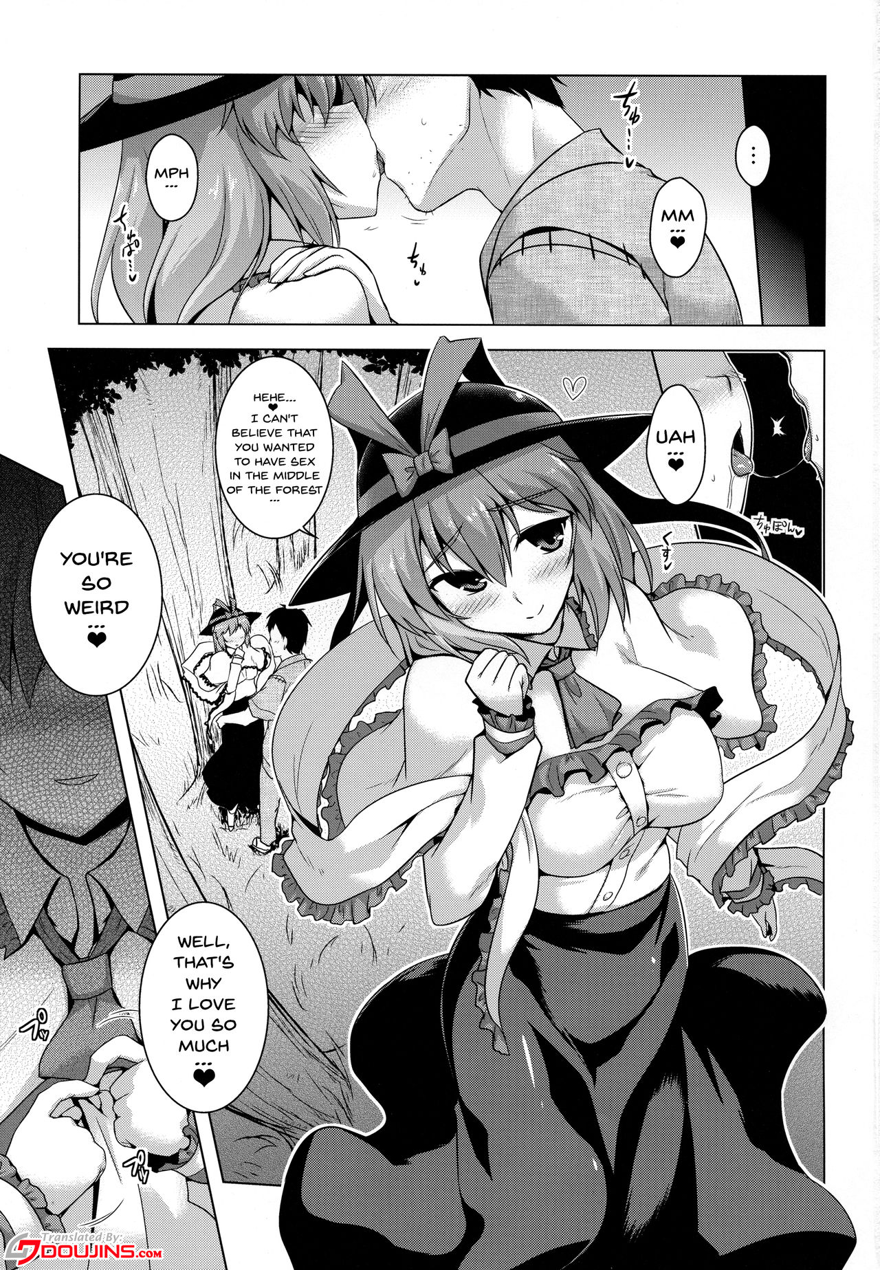 (Kouroumu 13) [CUNICULUS (Yositama)] Osoto de Iku-san (Touhou Project) [English] [doujins.com] page 2 full