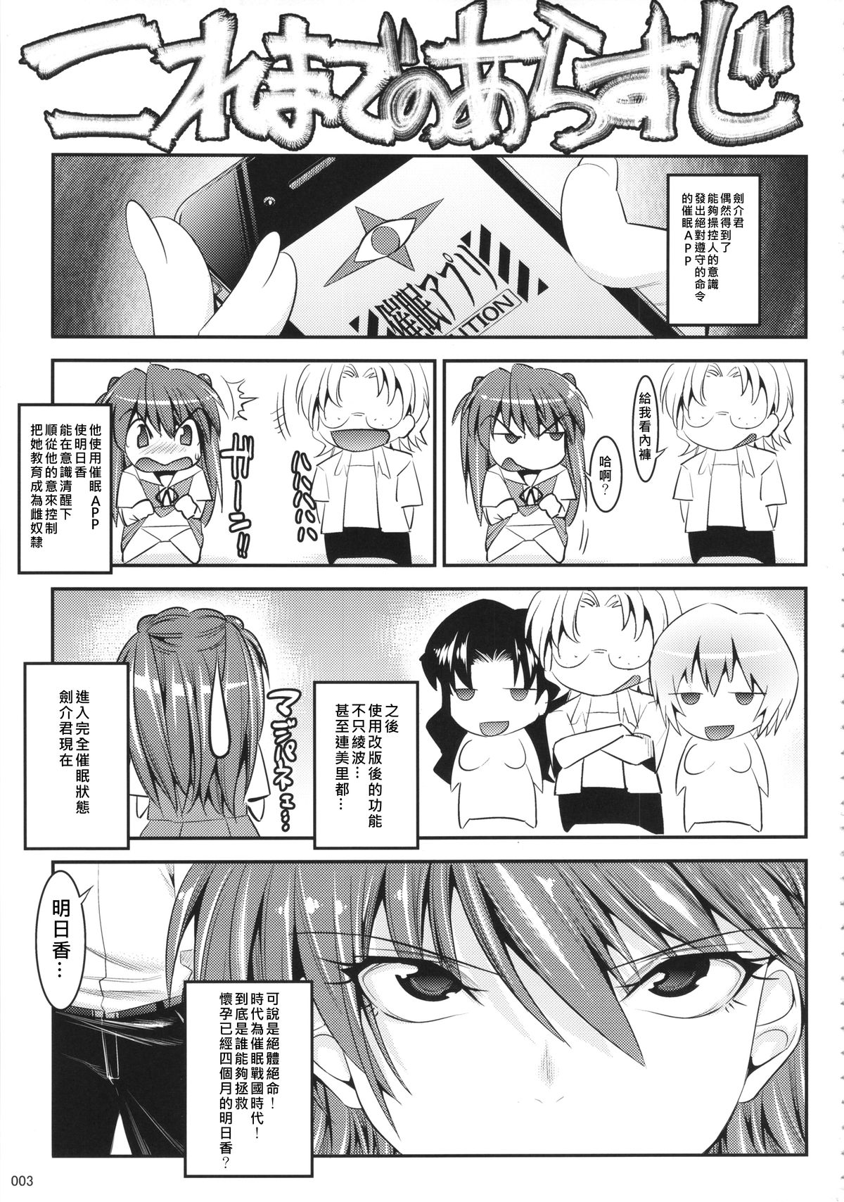 (C87) [Kaientai (Shuten Douji)] Marionette Queen 5.0.0 (Neon Genesis Evangelion) [Chinese] [Den個人漢化] page 2 full