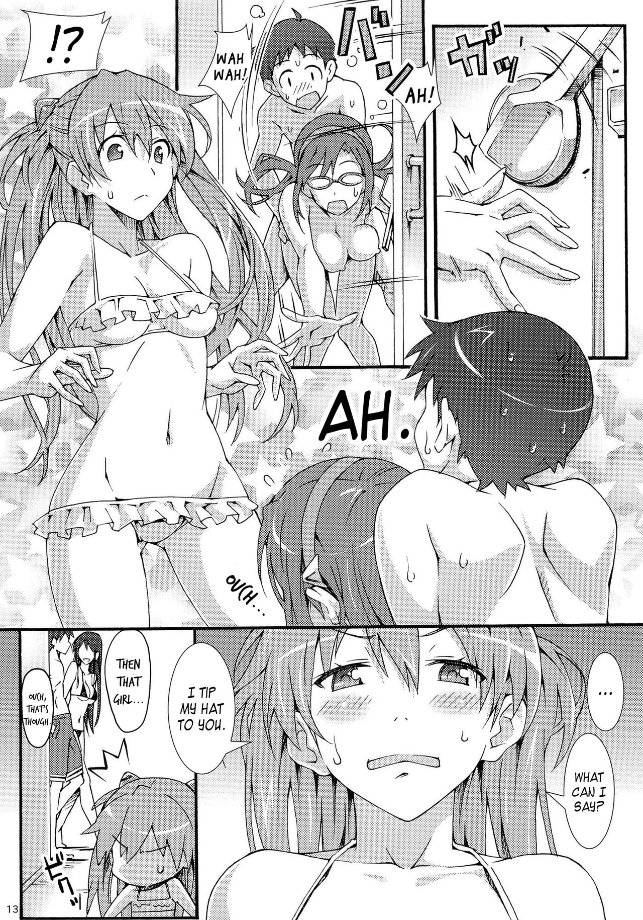 (C83) [pinvise (Suzutsuki Kurara)] W.C. ~Wet Children~ (Neon Genesis Evangelion) [English] {doujin-moe.us} [Decensored] page 12 full