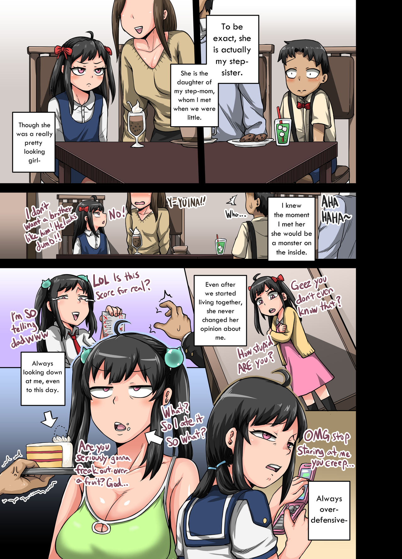 [Juicebox Koujou (Juna Juna Juice)] Mukatsuku Imouto wa Chanto Shikaranakucha!! | Annoying Sister Needs to Be Scolded!! [English] [Dr.Deathhh] page 5 full