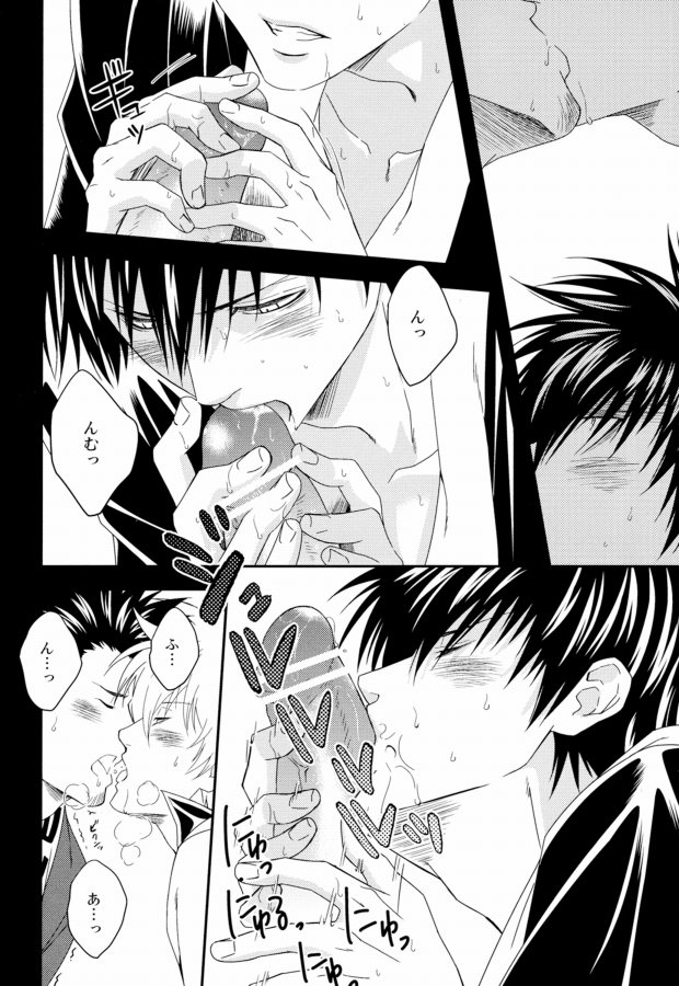 (C80) [Omomuki High Jump (Konpane)] Rojiura Pornography (Gintama) page 28 full