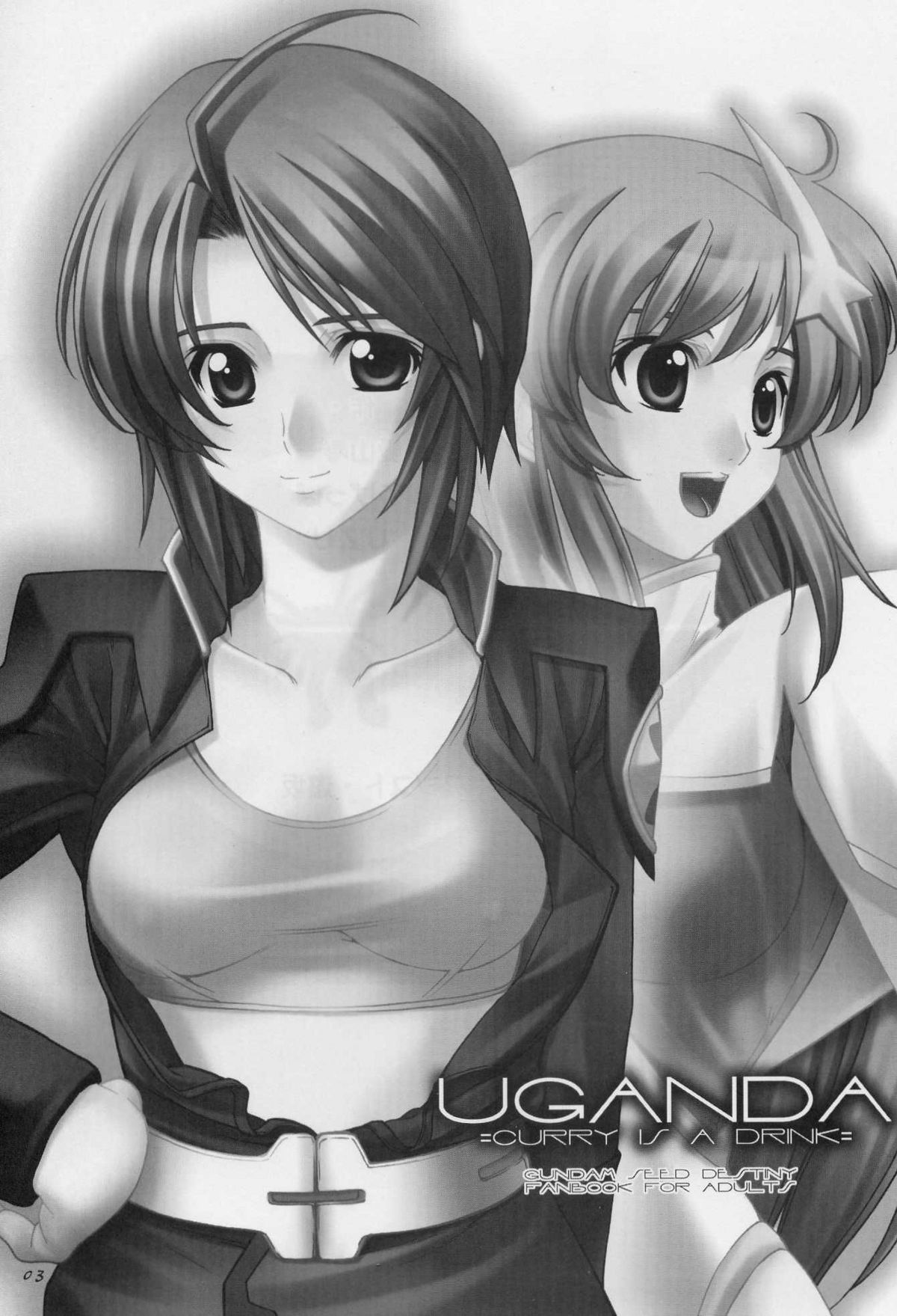 (CR37) [Oh!saka Spirits (Aiyama Toshikazu, Ugeppa, Uzu)] Uganda =Curry is a Drink= (Gundam SEED Destiny) page 2 full