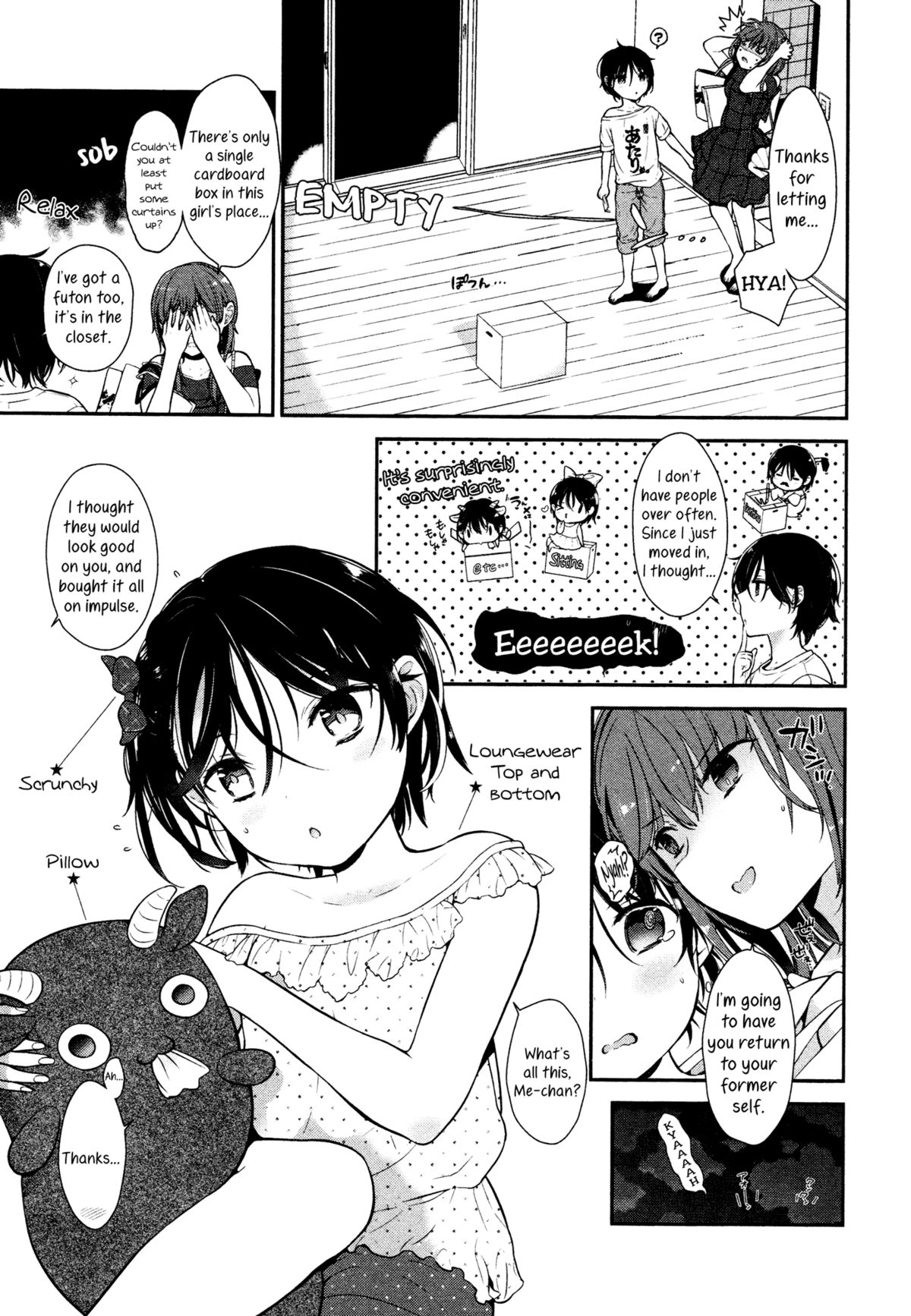 [Gunnousa] Senpai to Watashi | Senpai and Me (Mebae Vol. 2 - Vivid Girls Love Anthology) [English] [Yuri-ism] page 3 full