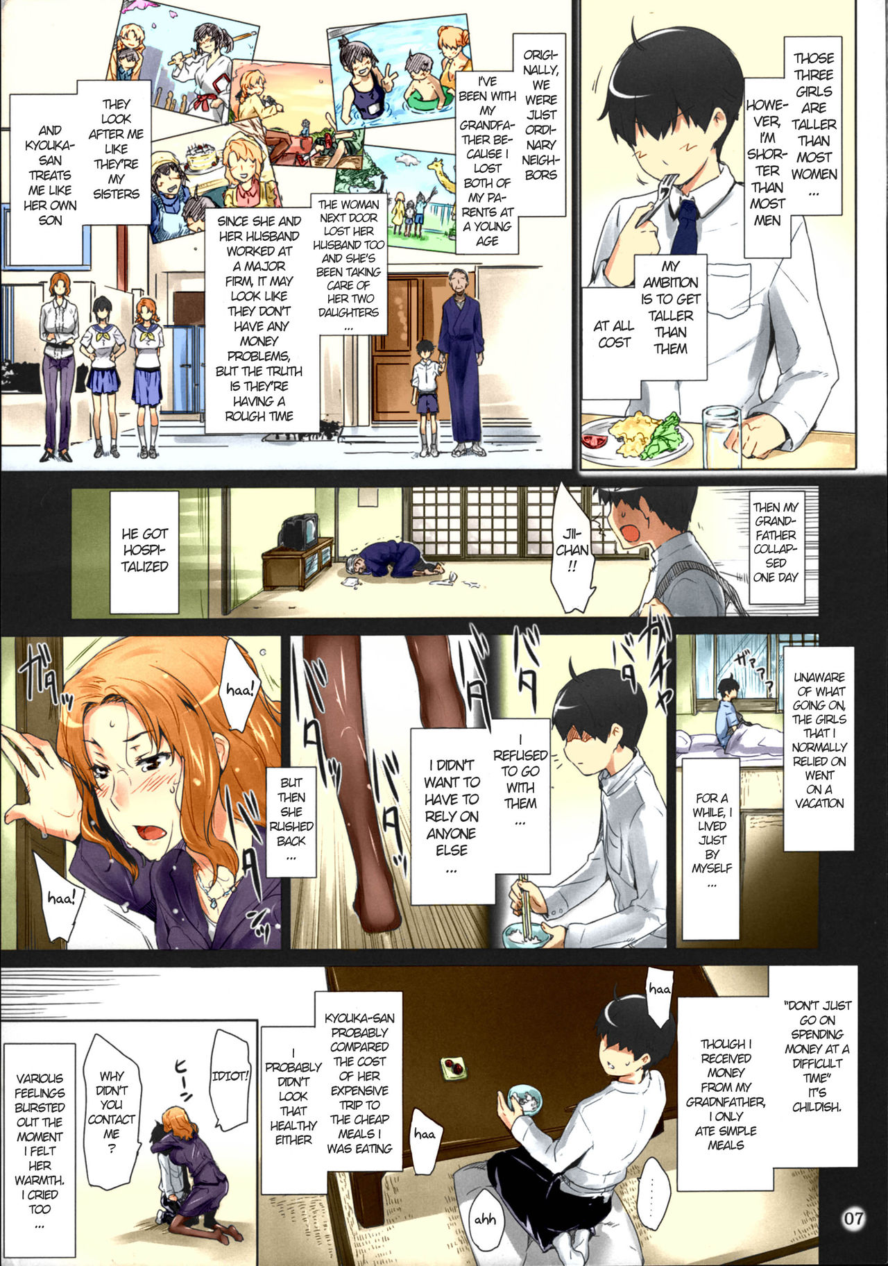 (C86) [MTSP (Jin)] Tachibana-san-chi no Dansei Jijou Matome Ban [English] [Colorized] [Decensored] page 7 full