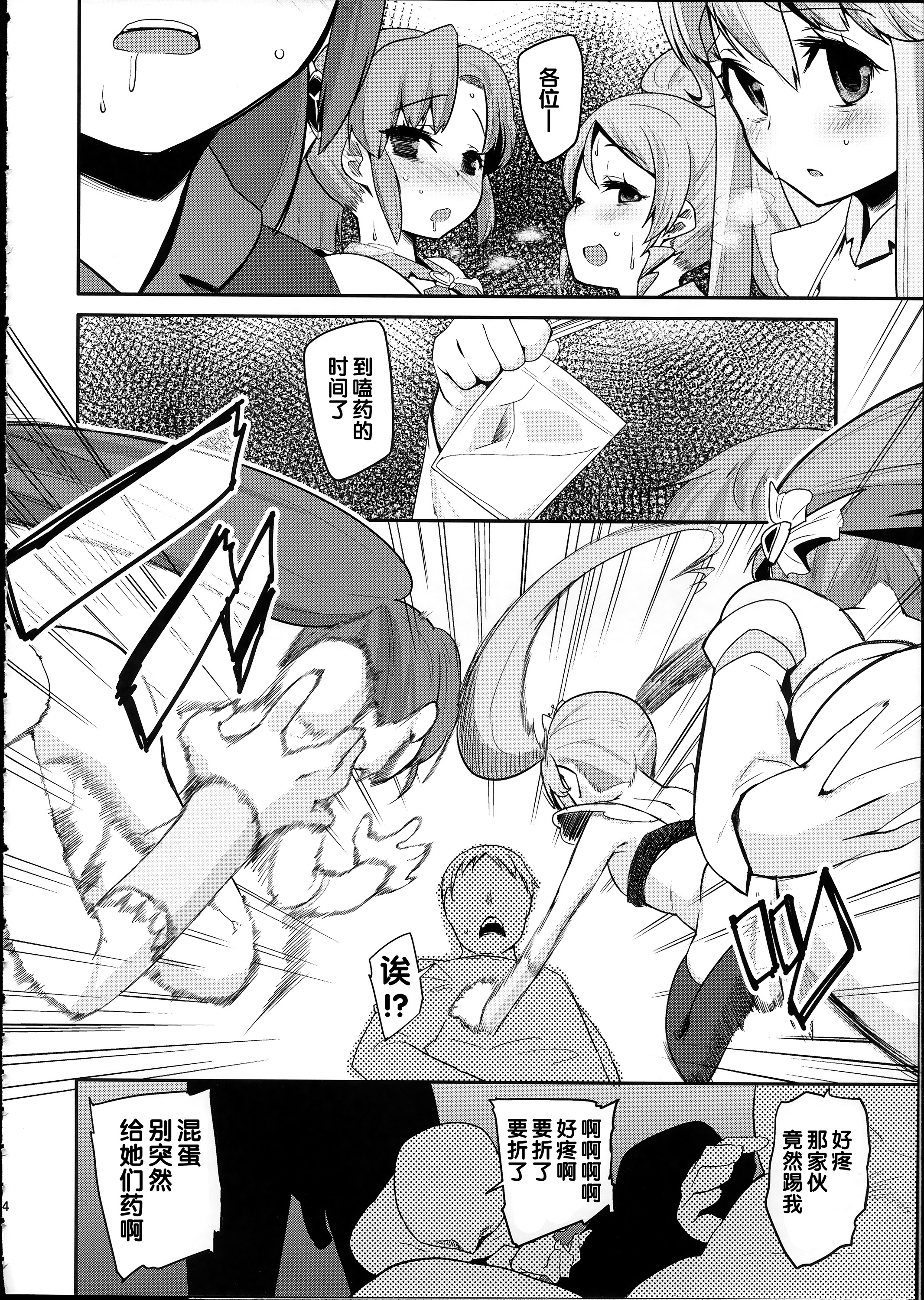 (C87) [Condiment wa Hachibunme (Maeshima Ryou)] Happiness experience2 (HappinessCharge Precure!) [Chinese] page 13 full