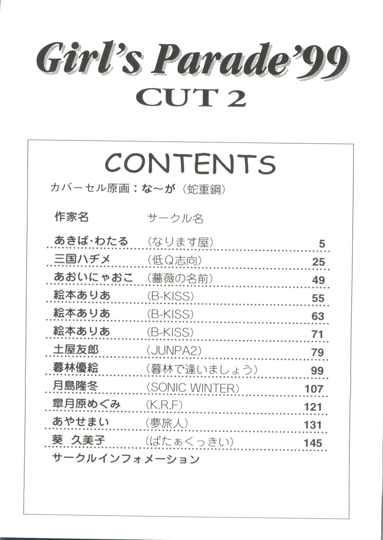 [Anthology] Girl's Parade 99 Cut 2 (Various) page 4 full