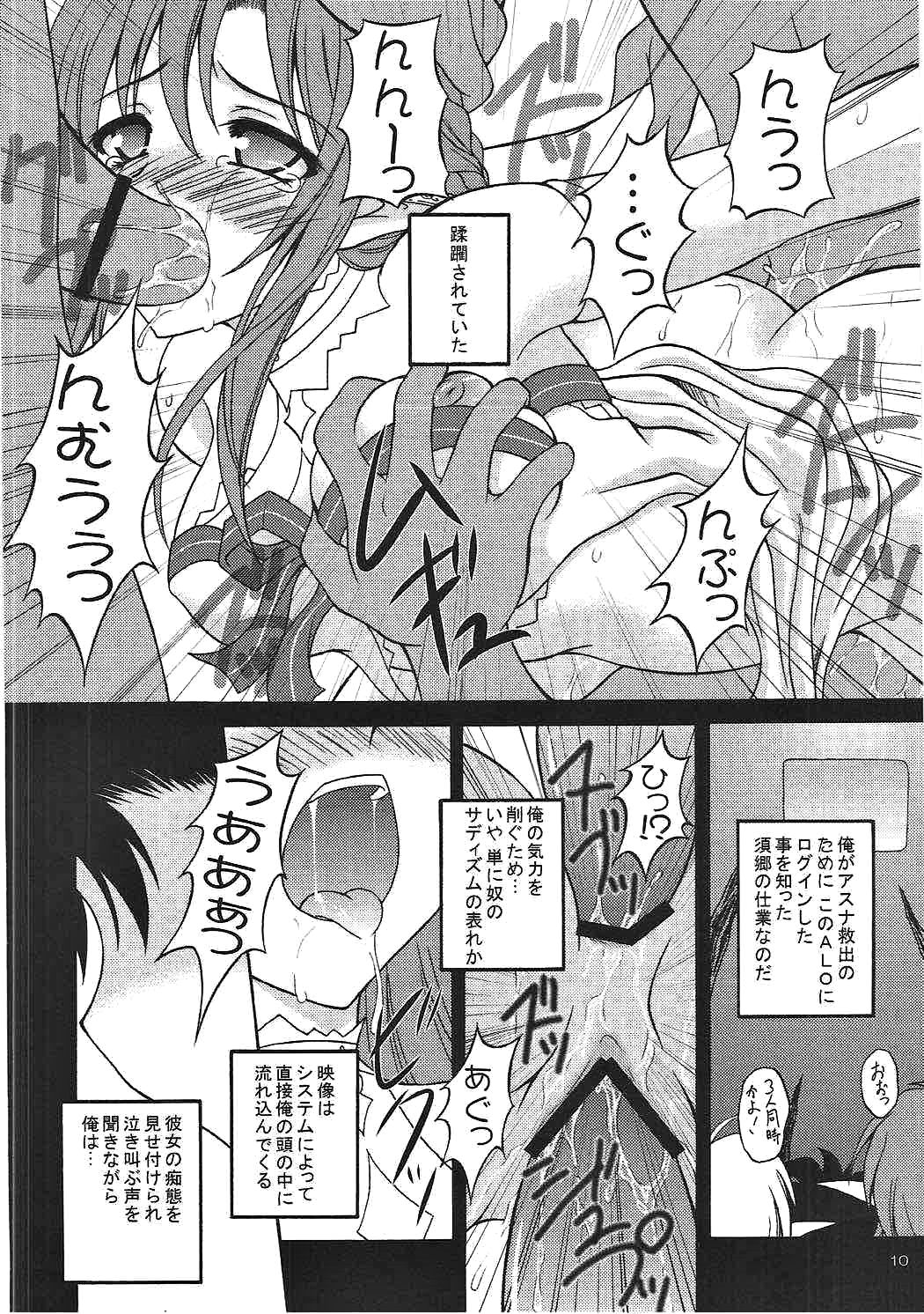 (C86) [RED RIBBON REVENGER (Various)] Sadism&Confession (Sword Art Online) page 9 full