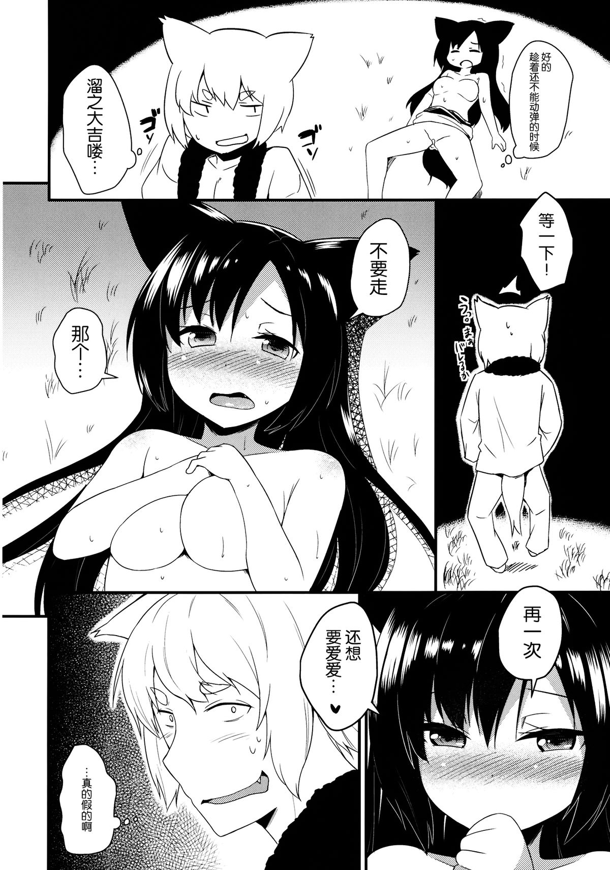 (Reitaisai 12) [Wasuraruru Tegami (Binsen)] Okurare Ookami (Touhou Project) [Chinese] [脸肿汉化组] page 20 full