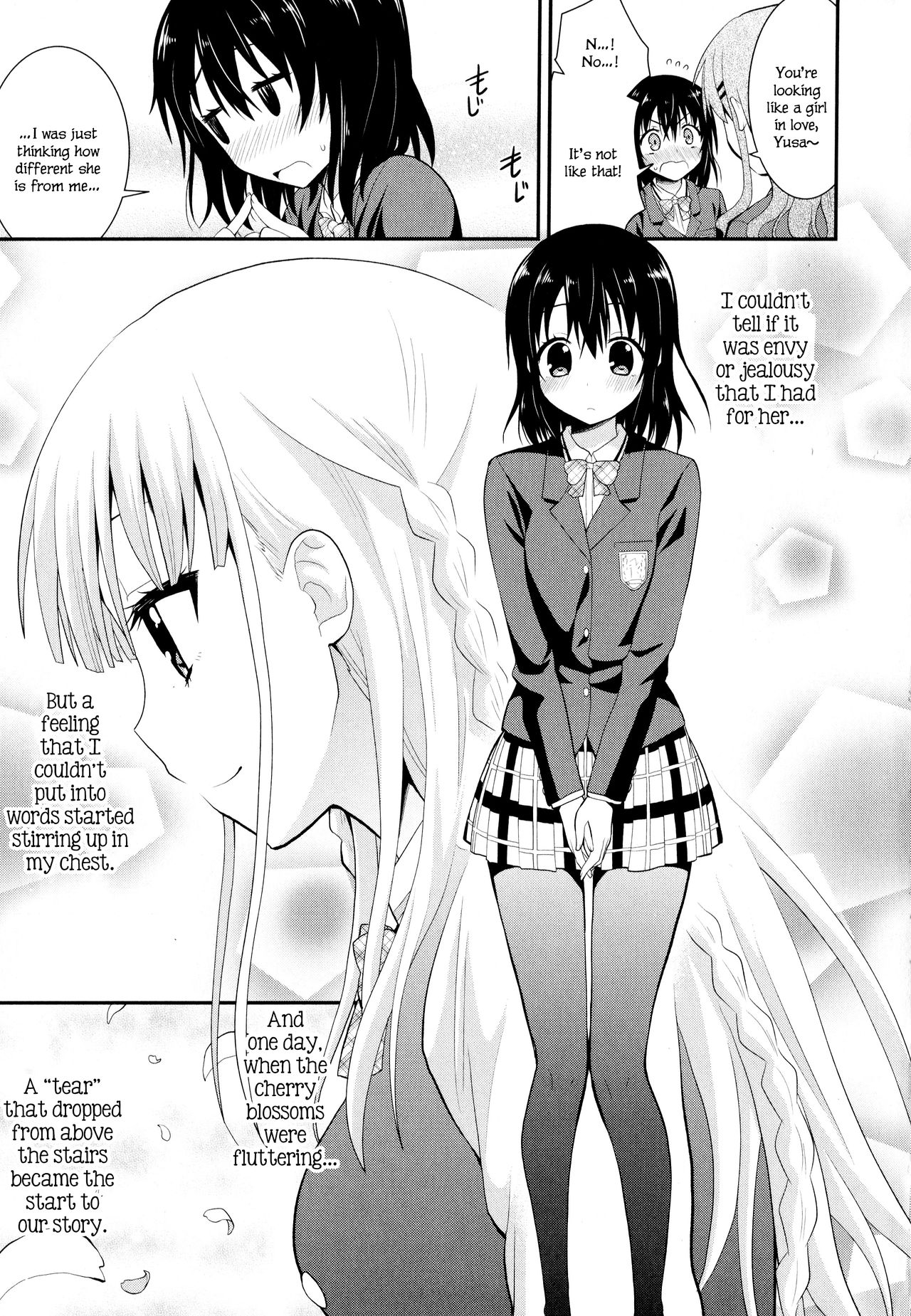 [Saki Chisuzu] Nijiiro Sensibility Ch. 1 | Rainbow Sensibility (Aya Yuri Vol. 8) [English] page 3 full