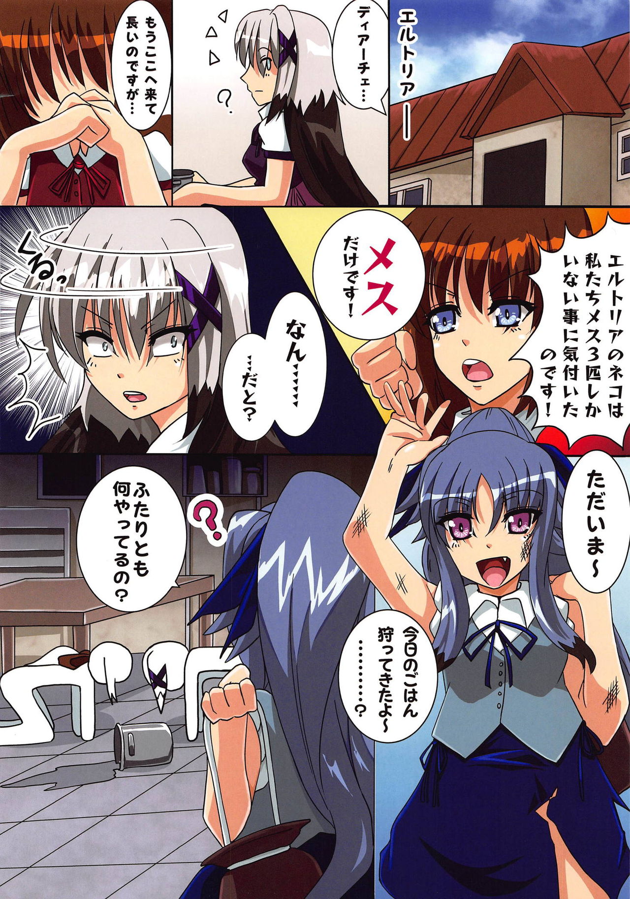 (C95) [Kodanukidou (Tappa)] Material REPRODUCTION (Mahou Shoujo Lyrical Nanoha Detonation) page 2 full