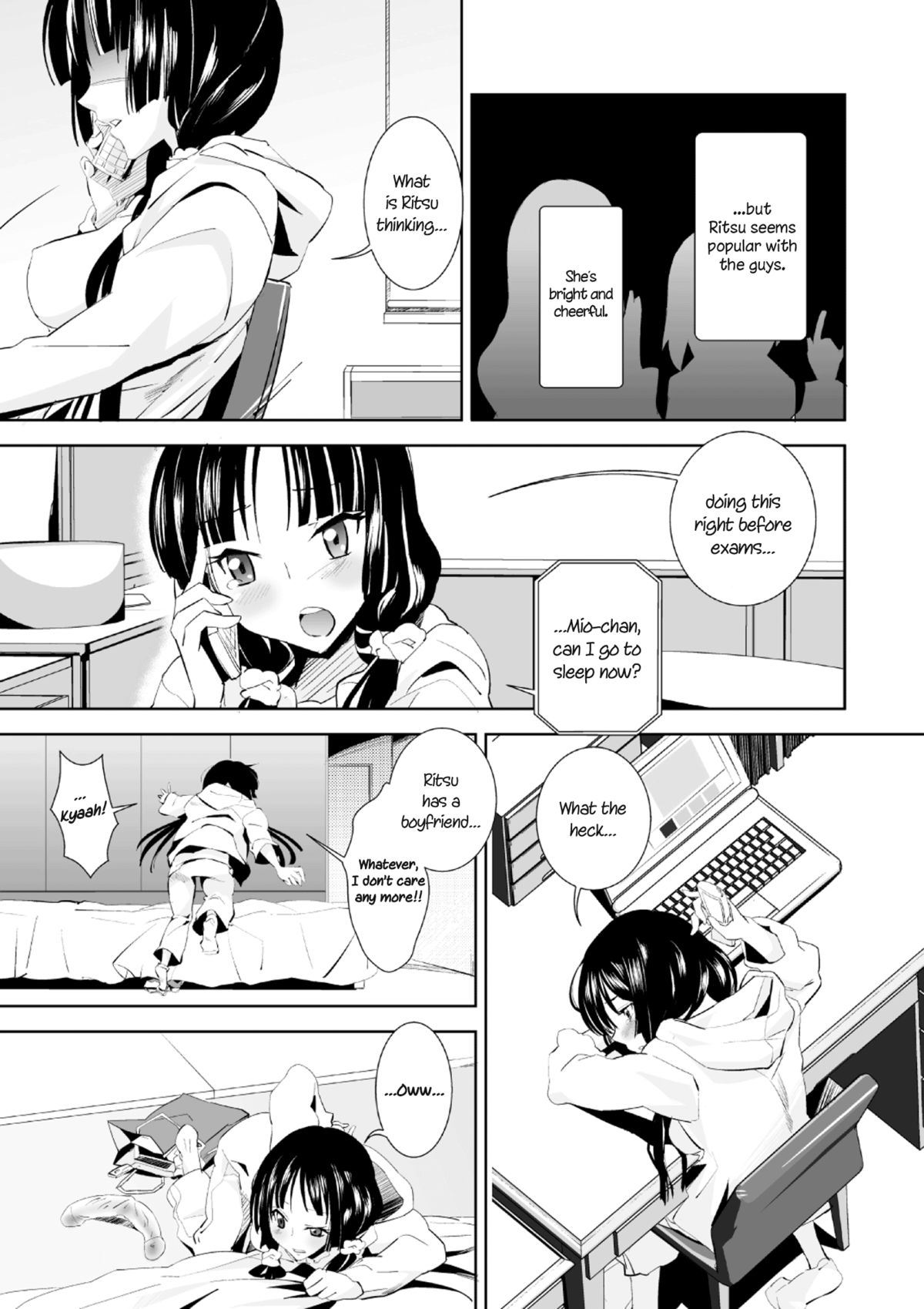 [BAKA to HASA me (Tsukai You)] AI-IRO (K-ON!) [English] [Yuri-ism] [Digital] page 4 full
