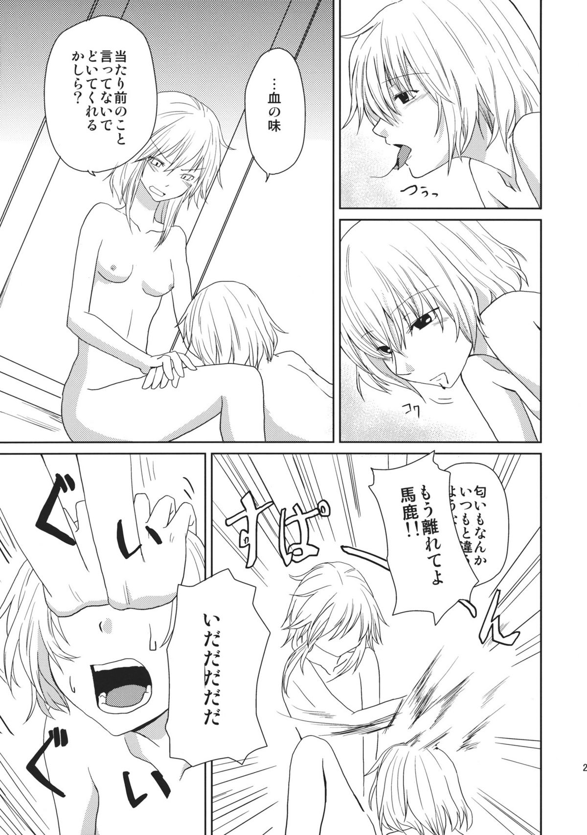 (Reitaisai SP2) [Tatakai no Kiseki (Senyuu)] oo Play ga Mitaindesu!! (Touhou Project) page 21 full