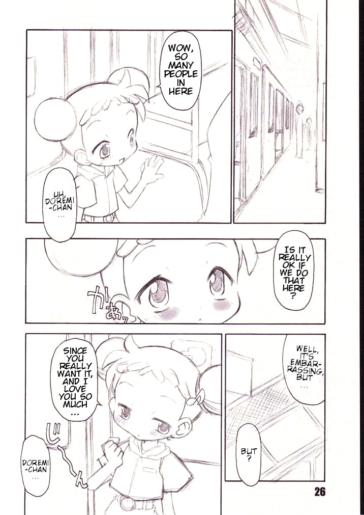 (Puniket 5) [BBB-Extra (Chuushin Kuranosuke)] Little Flower (Ojamajo Doremi) [English] [ATF] page 25 full