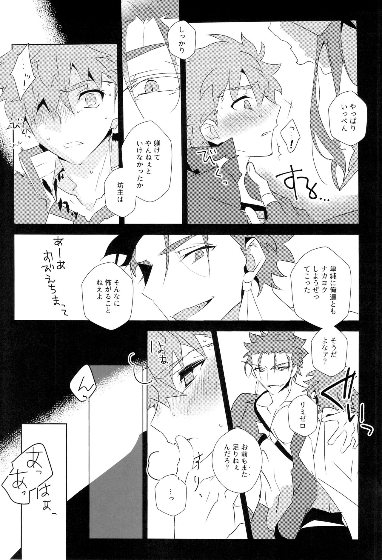 (HaruCC22) [GLUTAMIC:ACID (Tanunosuke)] Cú Chulainns x Touei Limi no Ecchi na Hon (Fate/Grand Order) page 17 full