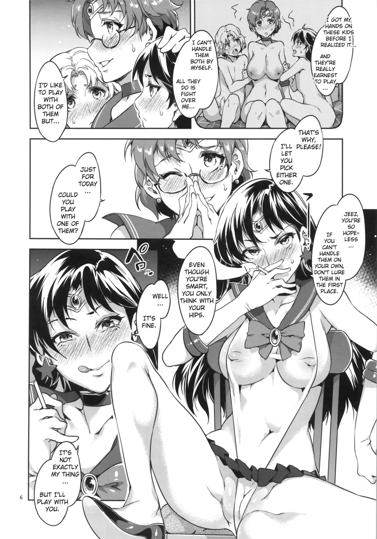 (C84) [Alice no Takarabako (Mizuryu Kei)] MARS VOLTA: MERCURY SHADOW 3 (Bishoujo Senshi Sailor Moon) [English] [doujin-moe.us] page 5 full