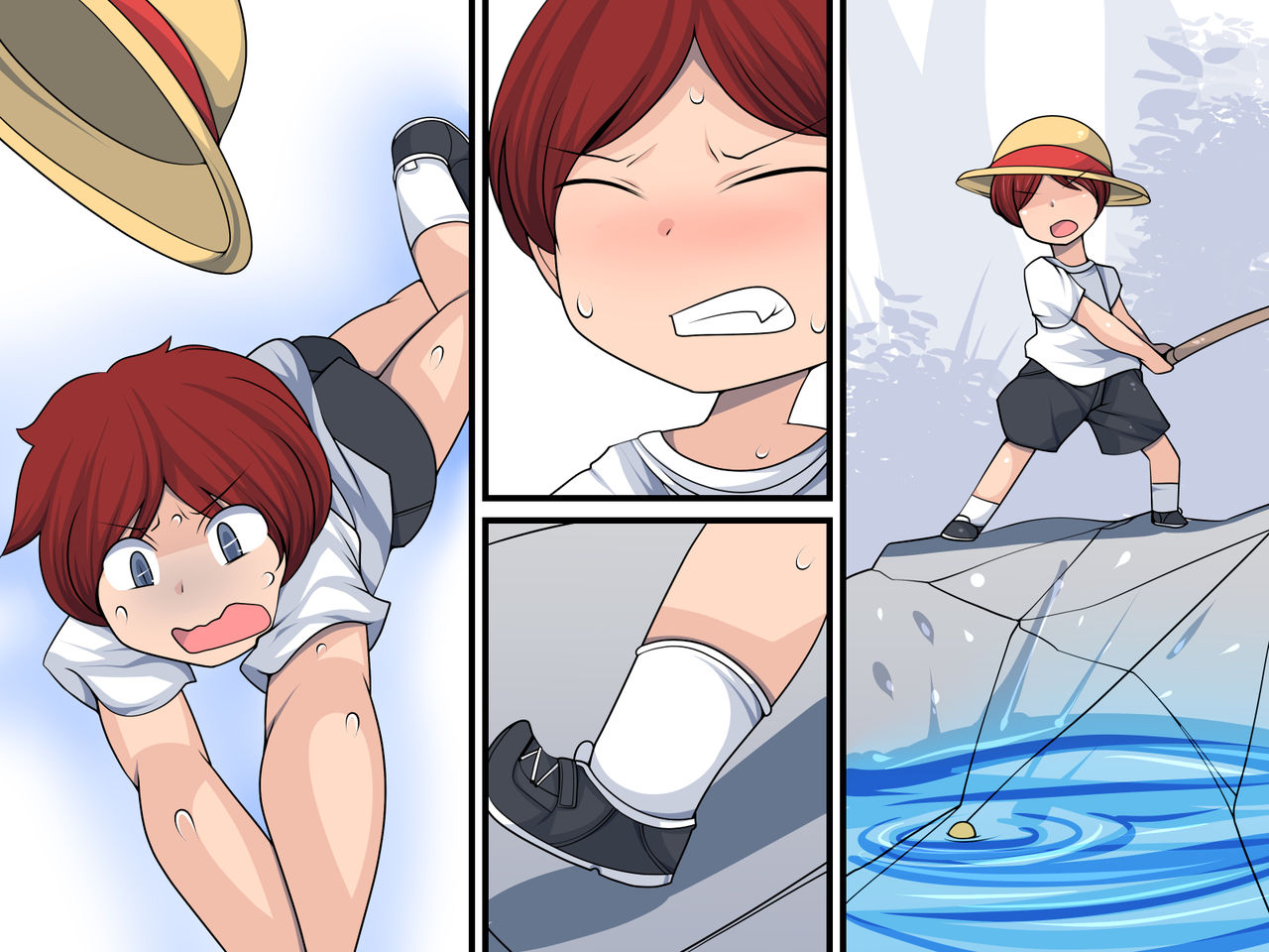 [Orange Powder] Kawa de Kappa no Onee-san to Nakayoku Naru Hanashi page 30 full