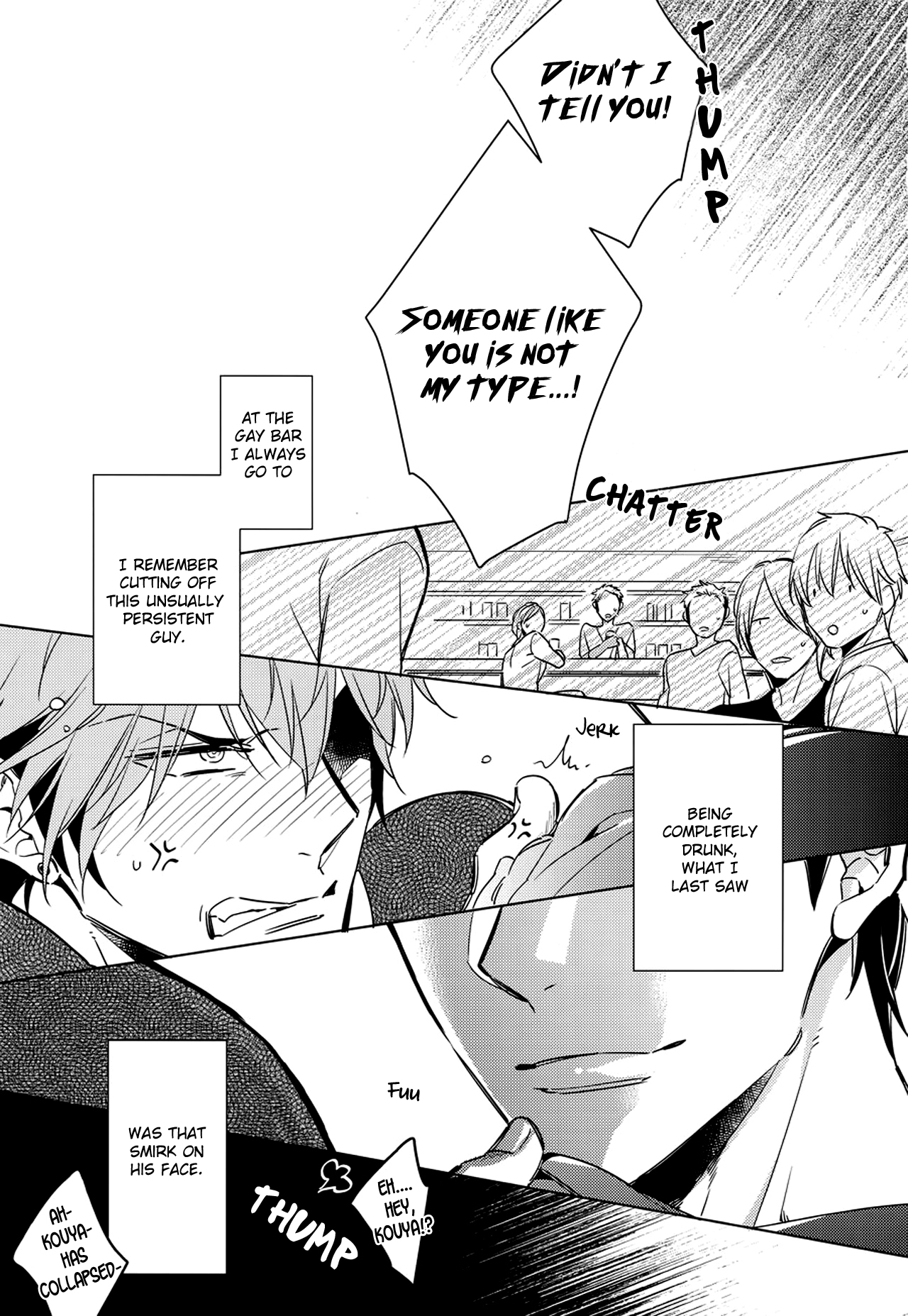 (C92) [URO (Akatsuki Amama)] Saitou-kun to 190-cm no Otoko. [English] page 2 full