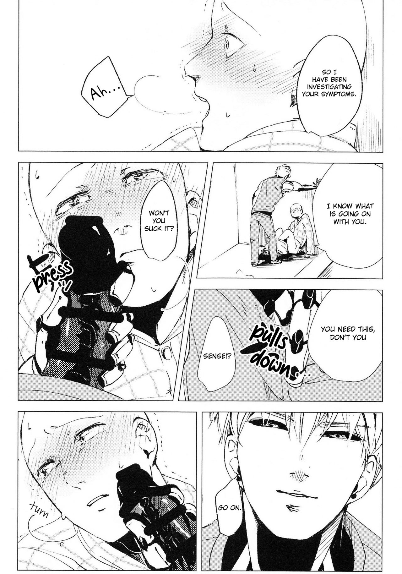 (ONE→HUNDRED 12) [Hishigata no Konchu (polon)] Delicious Yagi milk (One Punch Man) [English] [Otokonoko Scans] page 33 full