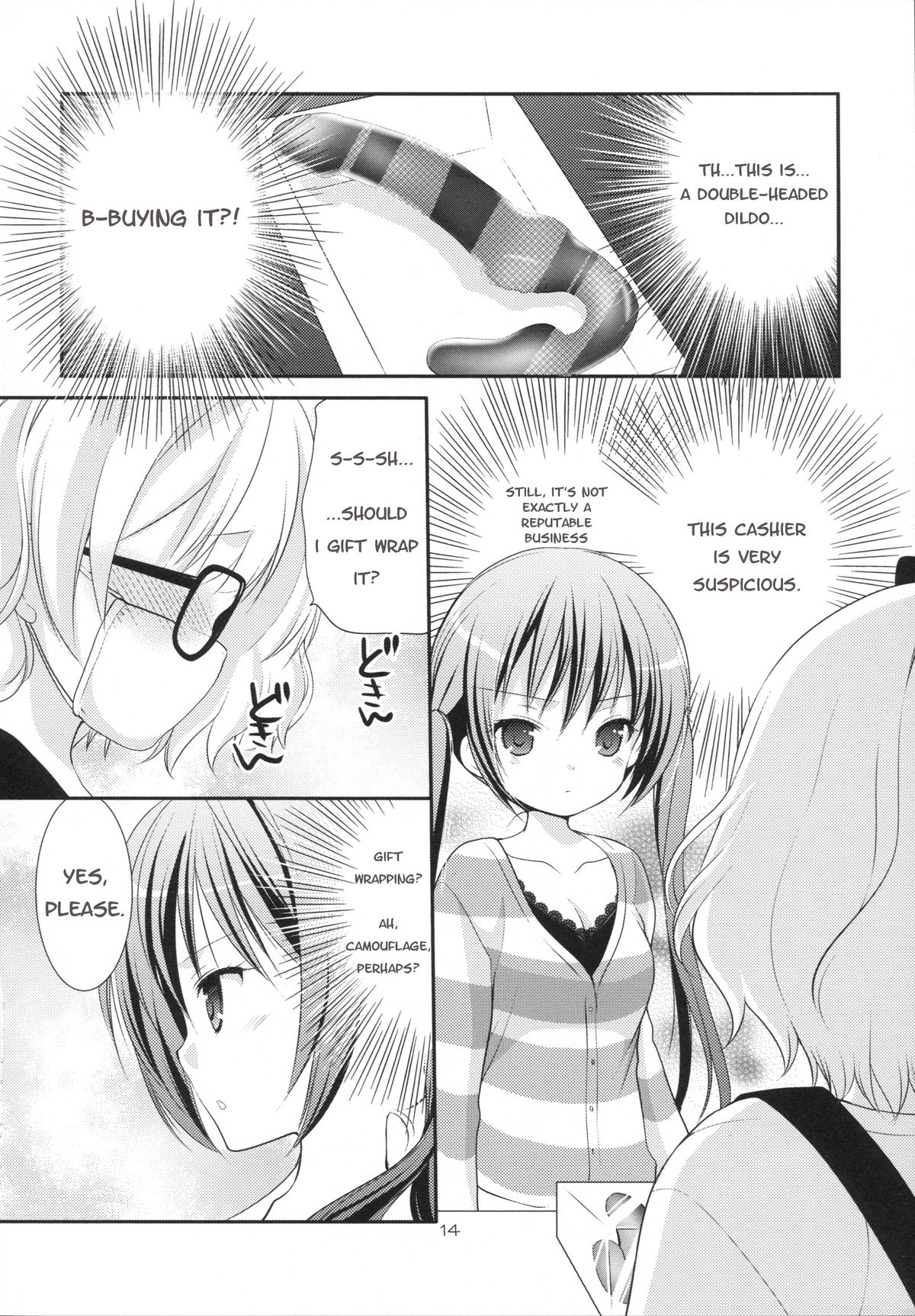 (SC65) [Singleton (Azuma Yuki)] Sharo to Rize no Himitsu no Lesson | Sharo & Rize Secret Lesson (Gochuumon wa Usagi desu ka?) [English] [p106] page 13 full