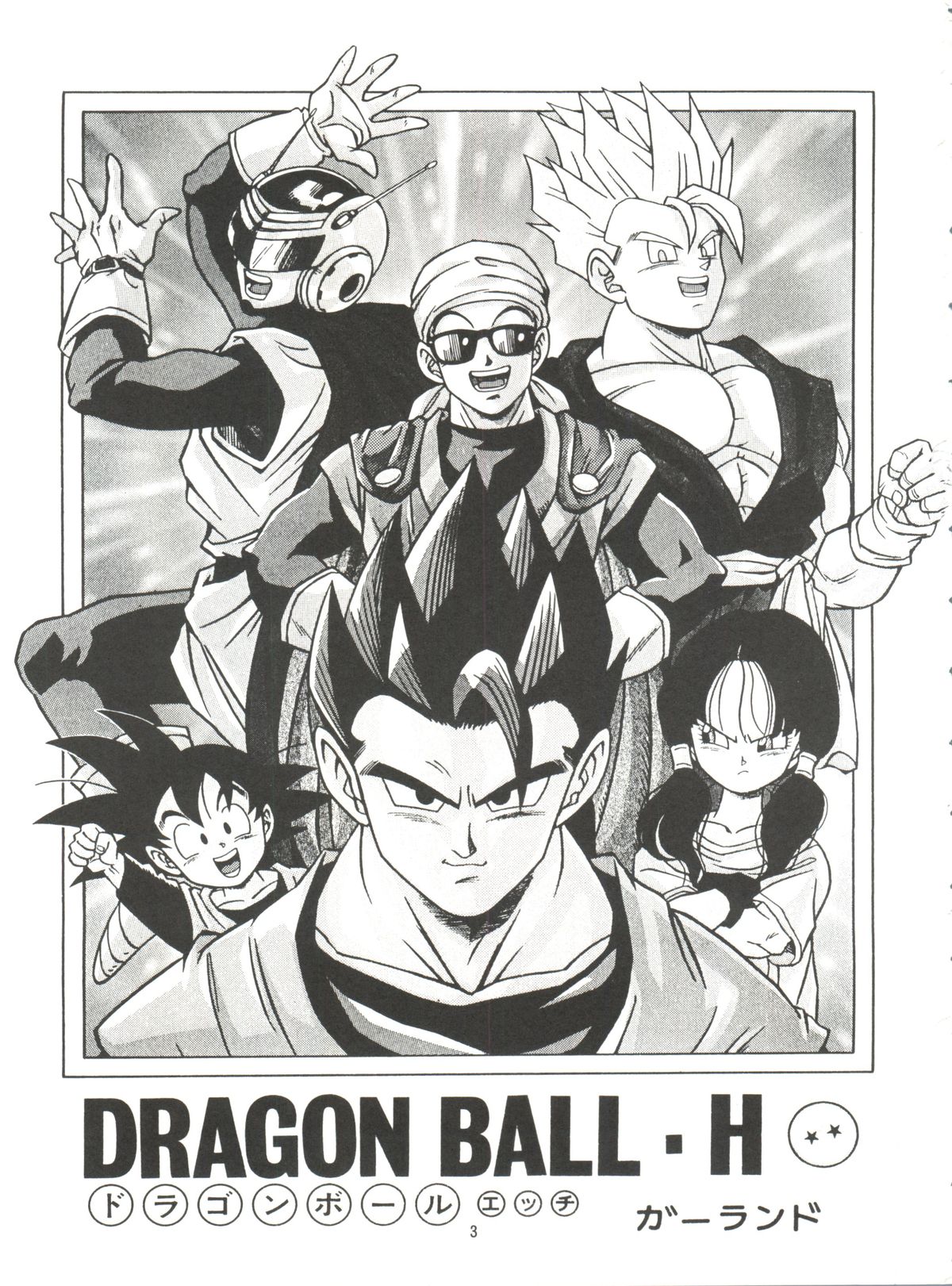 [Rehabilitation (Garland)] Dragonball H Maki Ichi Ni Saihan [white cover] (Dragon Ball Z) page 3 full