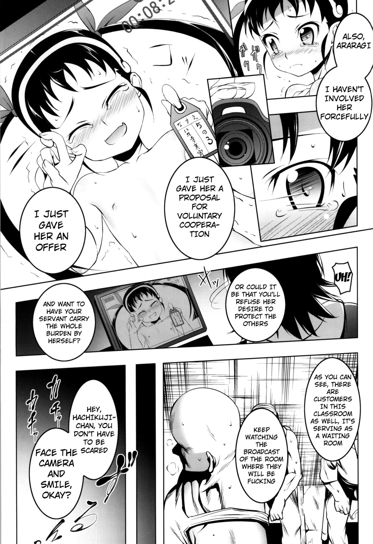 (C87) [Yuunabe Shinkouchuu (Tanabe Kyou)] Netoraregatari Kan (Bakemonogatari) [English] {doujin-moe.us} page 8 full