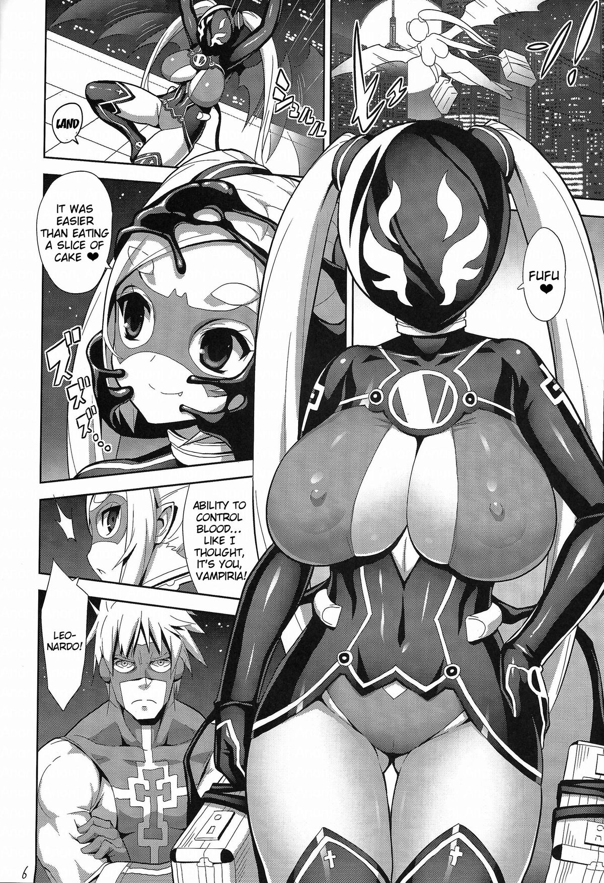 (C87) [Dangan Honey (Onomeshin)] VAMPIRIA - THE BLOODY VILLAIN [English] [Doujin-Moe] page 5 full