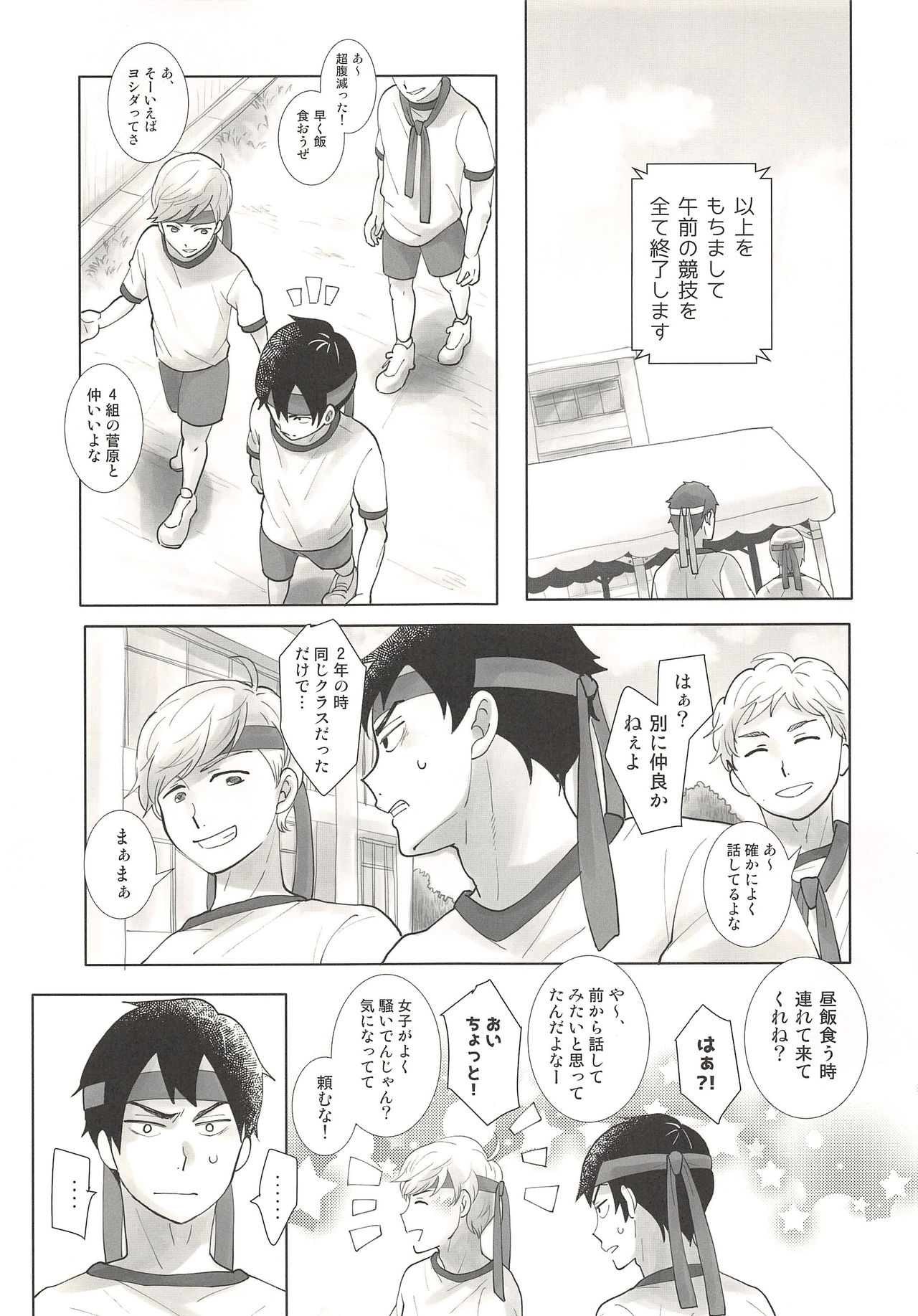 (C90) [Optimism small country (Haruto)] Soccer-Bu no Yoshida-kun (Haikyuu!!) page 2 full