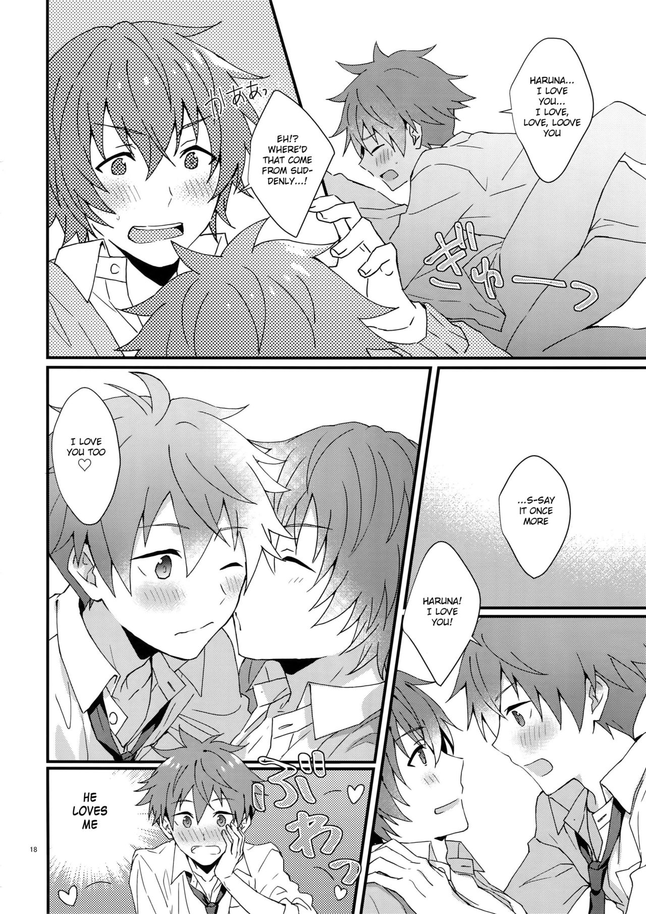 (SUPER MIRACLE FESTIV@L!! 2018) [Rofu Pukaj (Nesou)] Unexpected! Virgin Graduation (THE IDOLM@STER SideM) [English] [Anzu] page 17 full