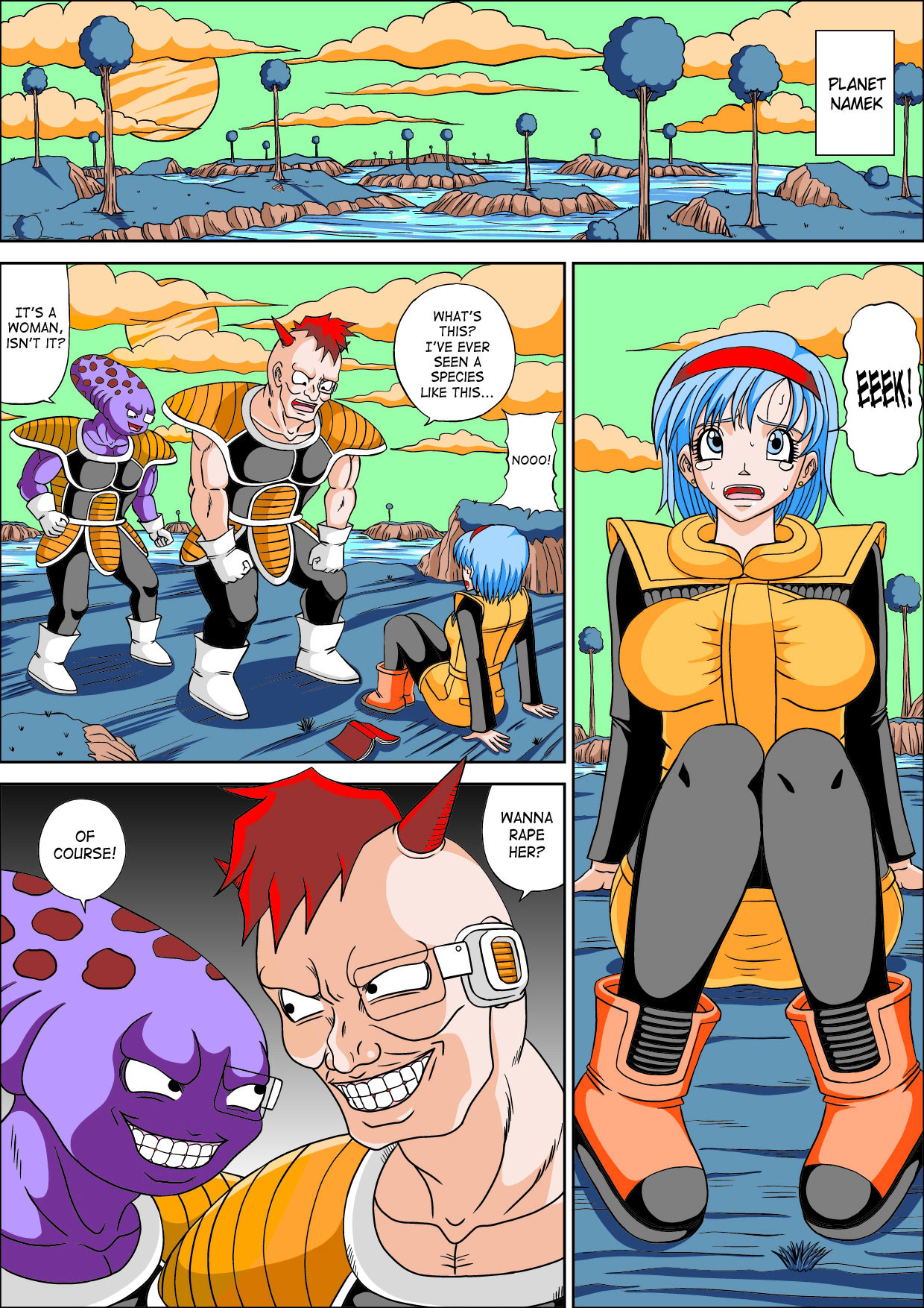 [Pyramid House (Muscleman)] DRAGON FUCK! (Dragon Ball Z) [English] {doujin-moe.us} page 17 full